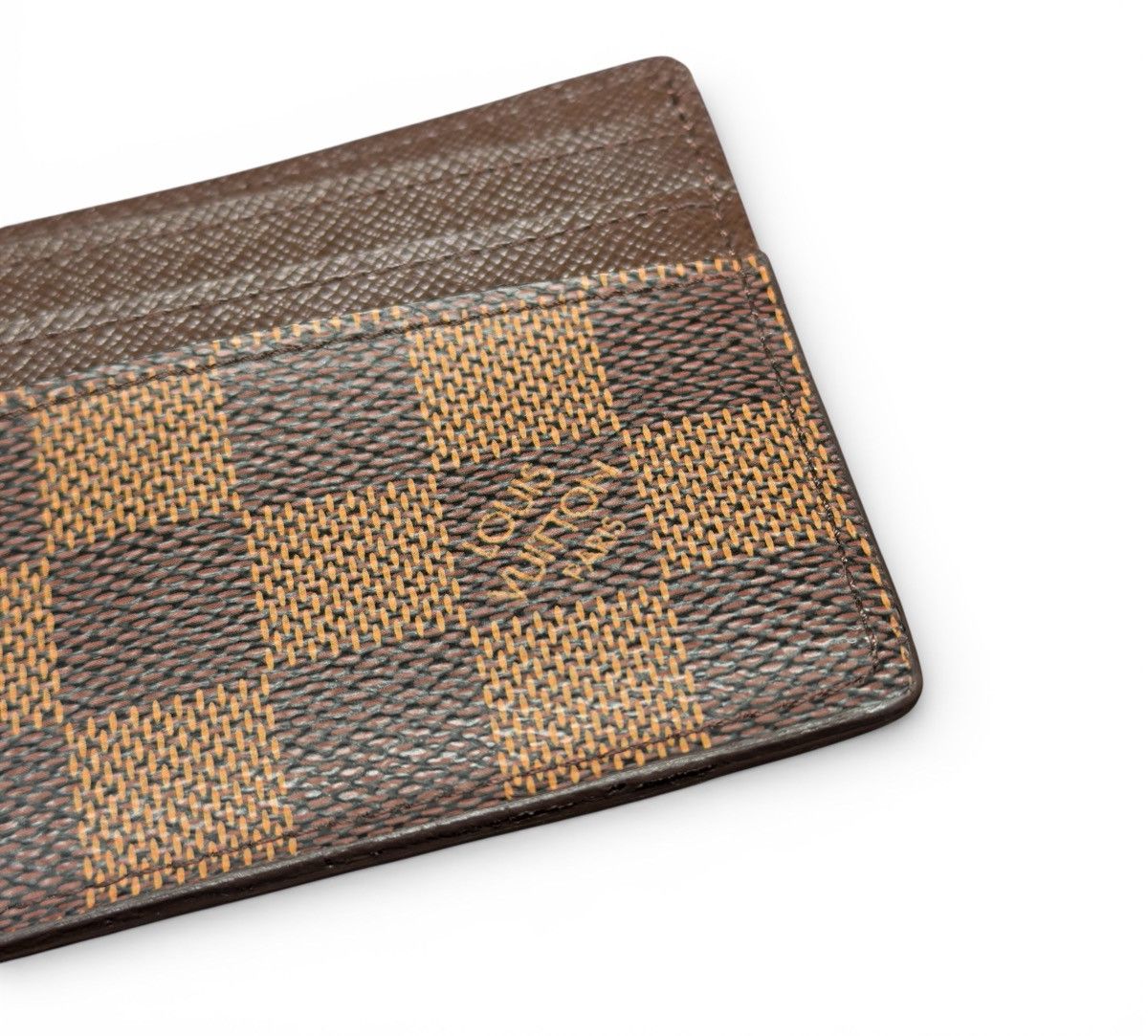 Louis Vuitton LOUIS VUITTON DAMIER EBENE LONG ID CARD HOLDER Size ONE SIZE - 2 Thumbnail