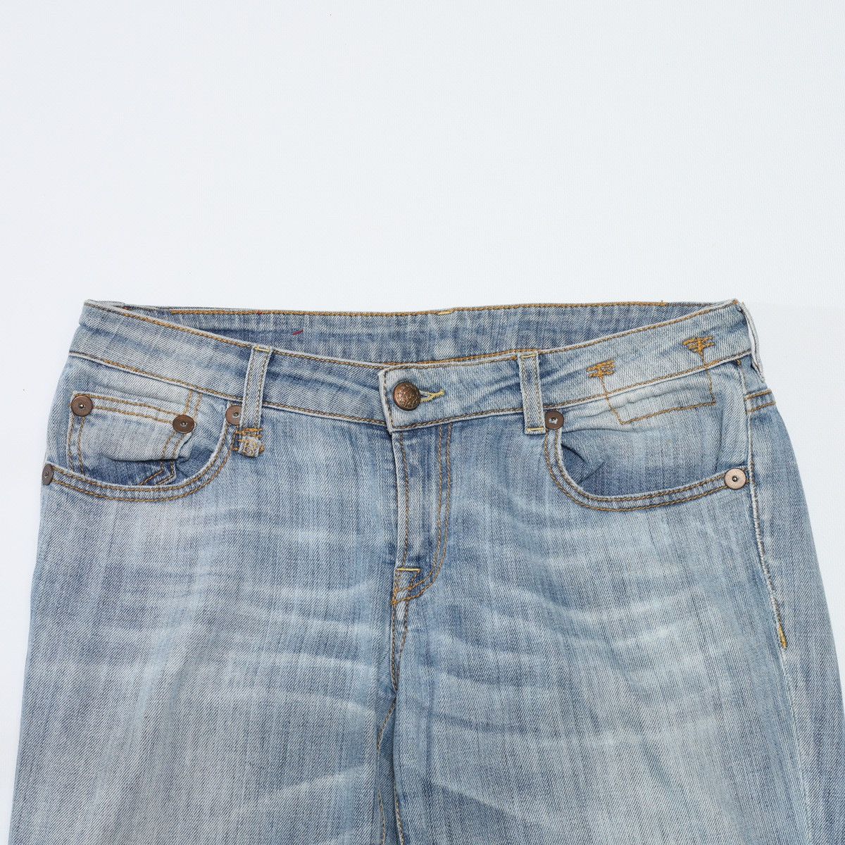 R13 R13 Denim Jeans Pants Womens Trousers Blue Size 27" / US 4 / IT 40 - 3 Thumbnail