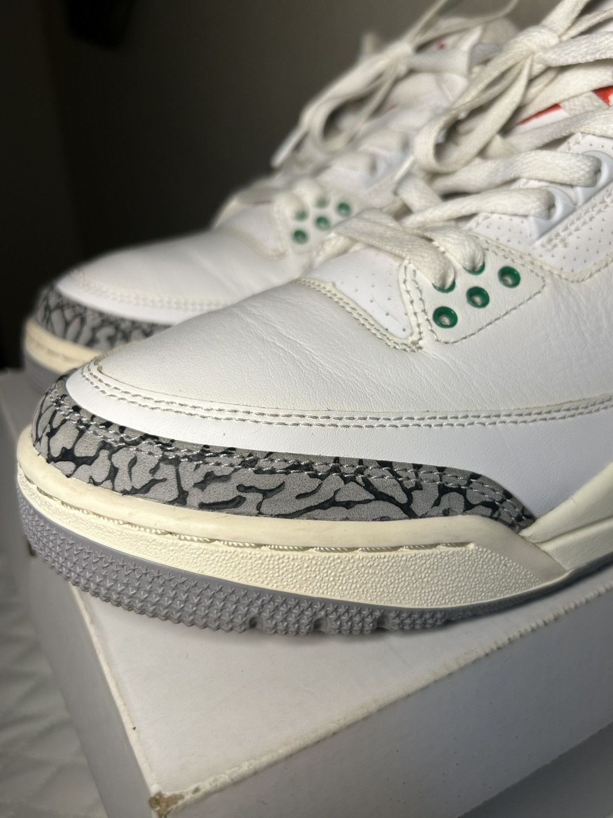 Jordan Brand Air jordan 3 retro (lucky green) Size US 8.5 / EU 41-42 - 3 Thumbnail