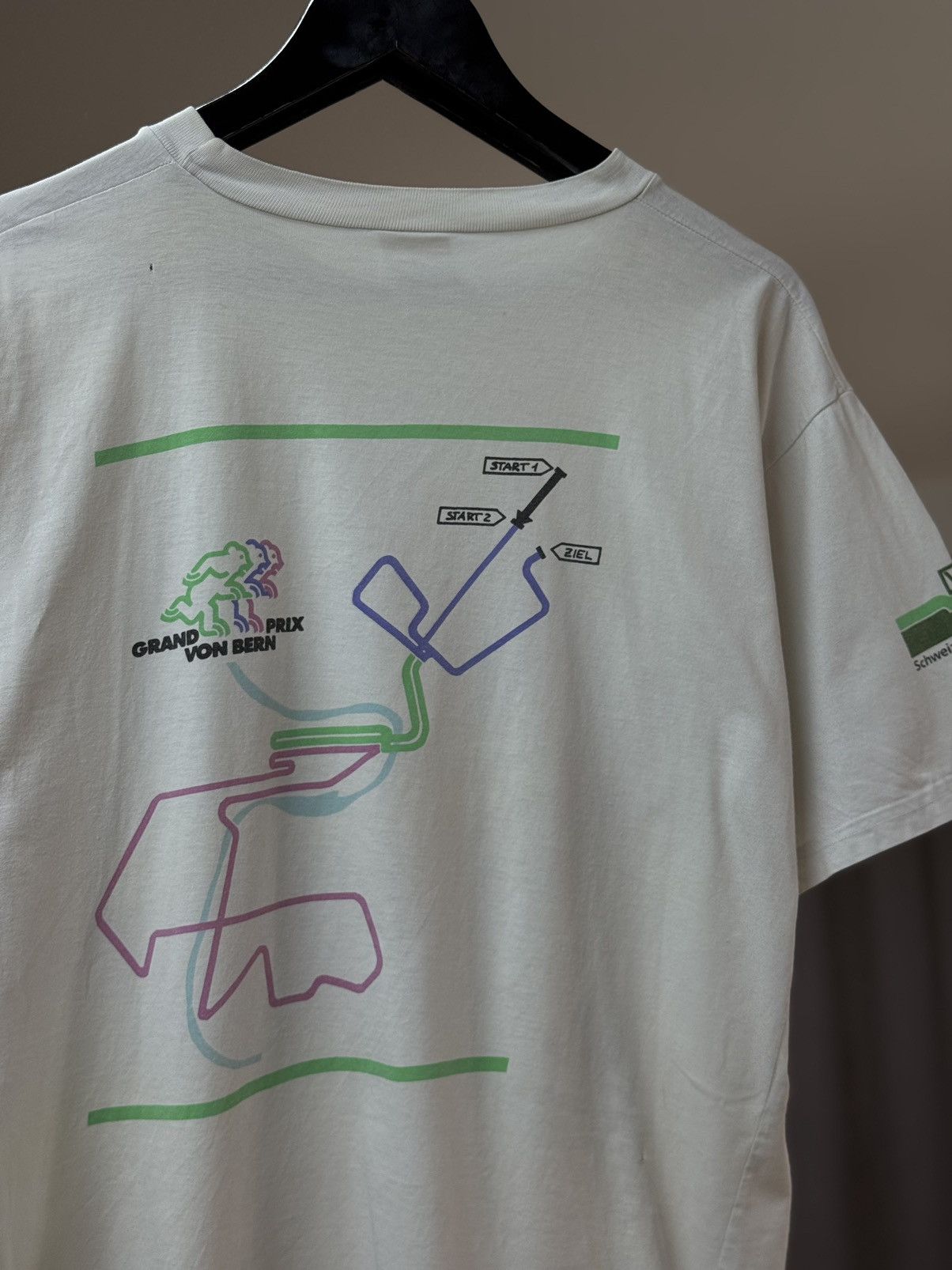 Asics Vintage Asics Grand Prix Von Bern 1997 T-shirt Size US XL / EU 56 / 4 - 8 Thumbnail