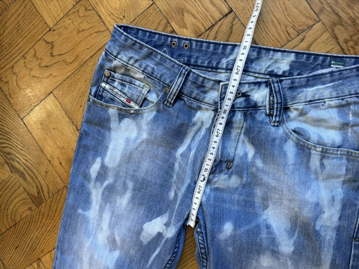 Diesel Diesel Adidas Japanese Vintage Denim Custom IF6WAS9 Jeans Size US 32 / EU 48 - 13 Thumbnail
