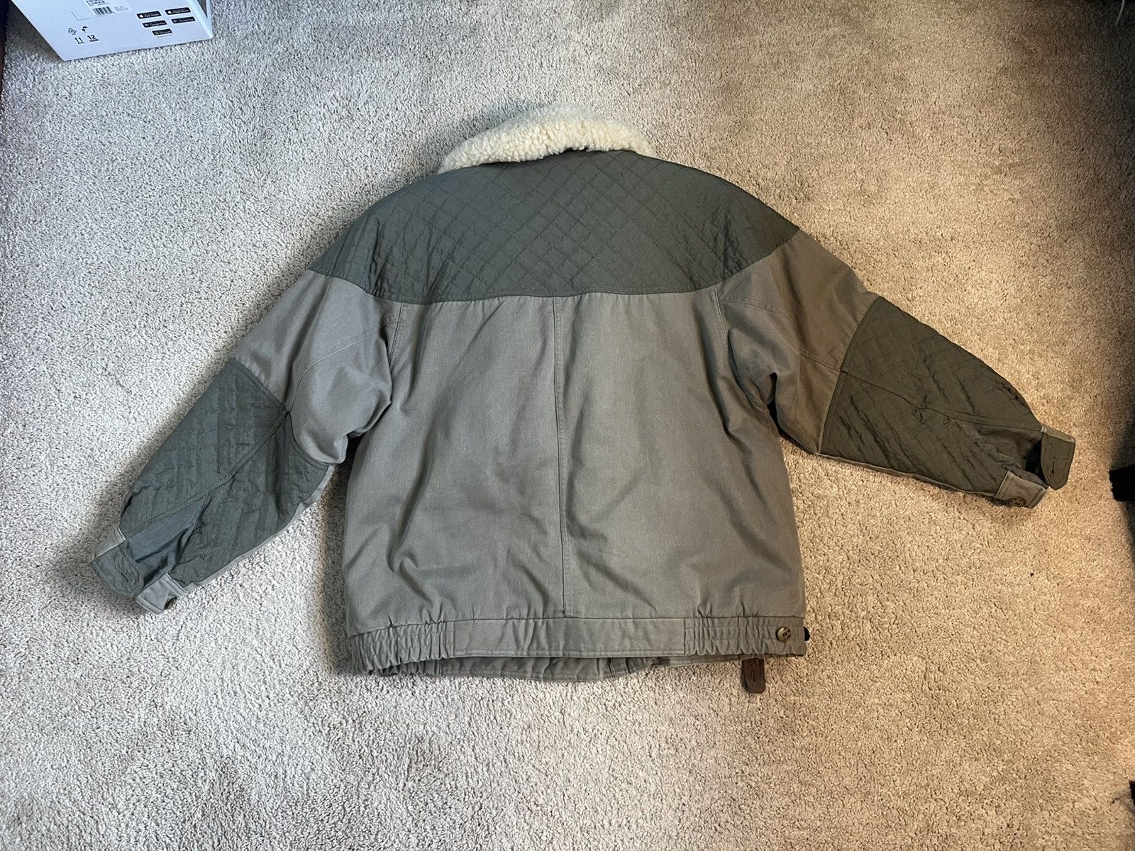 Eddie Bauer Vintage Eddie Bauer Goose Down Jacket With Sherpa Collar Size US L / EU 52-54 / 3 - 6 Thumbnail