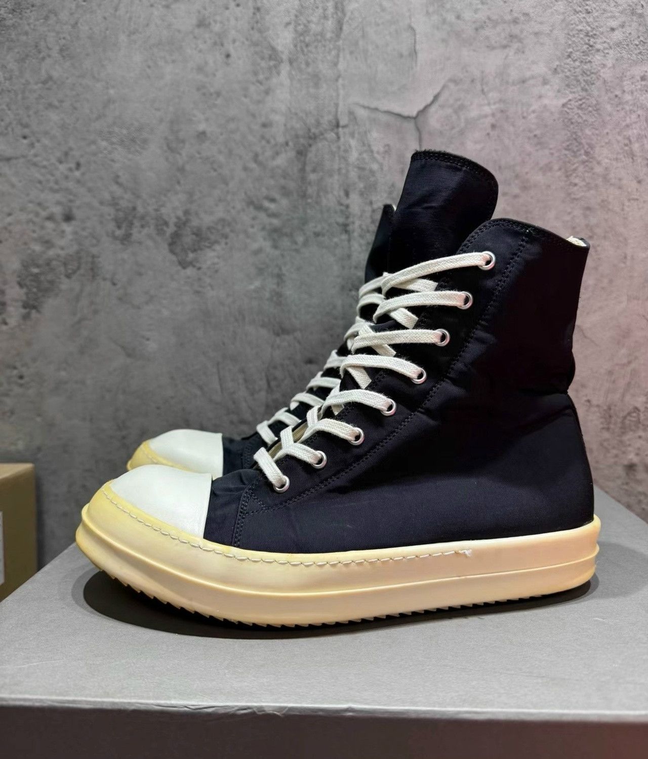 Rick Owens Drkshdw Rick Owens DRKSHDW Converse nylon sneakers Size US 9 / EU 42 - 1 Thumbnail