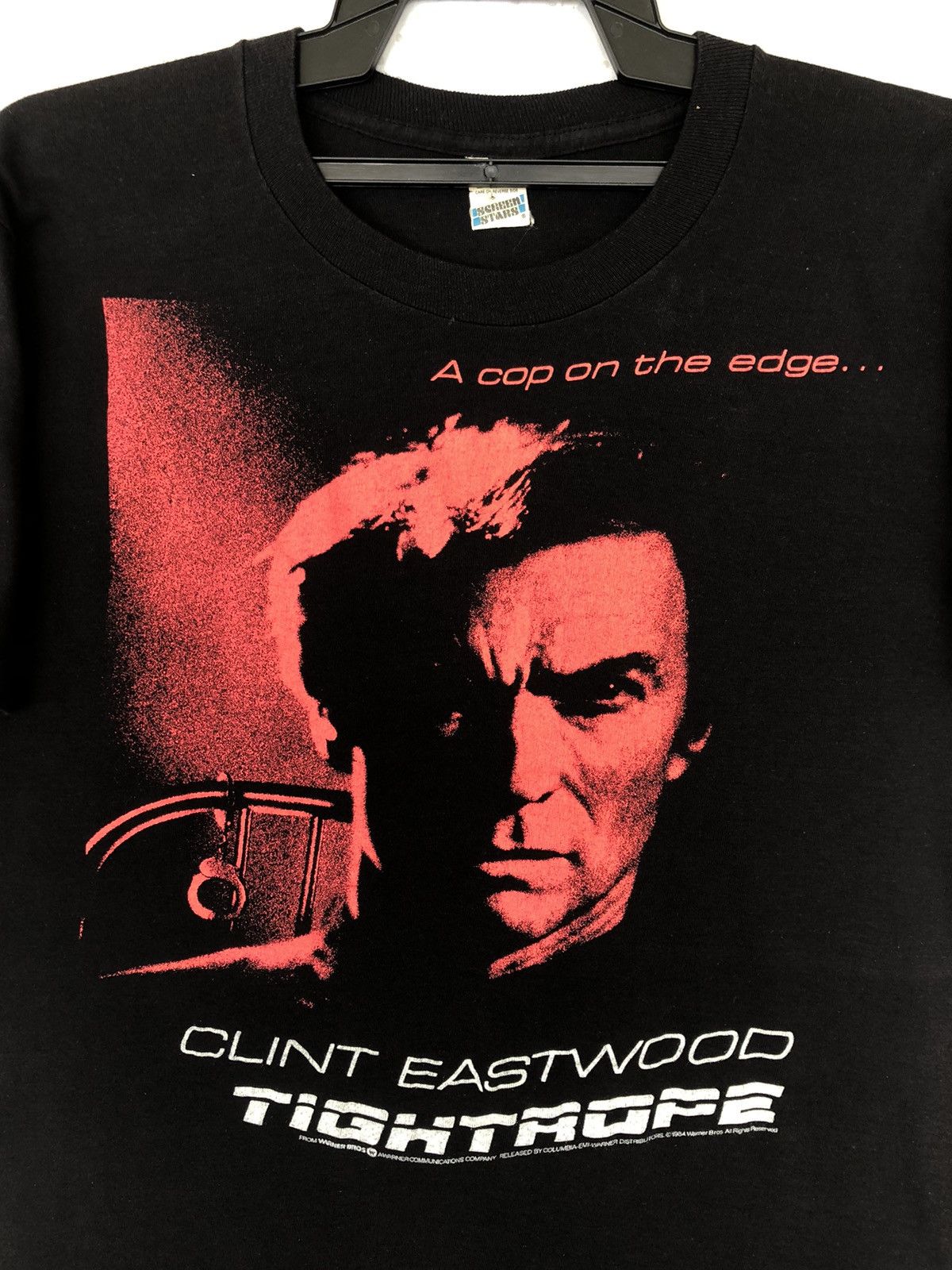 Vintage Vintage 80s CLINT EASTWOOD Tightrope Movie Size US M / EU 48-50 / 2 - 2 Thumbnail