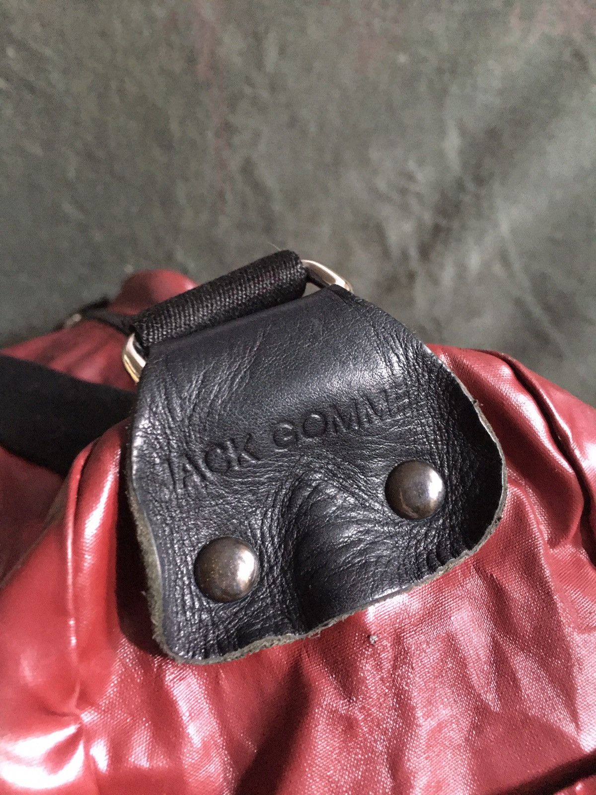 Designer Jack Gomme Paris Burgundy Design Shoulder Bag Size ONE SIZE - 7 Thumbnail
