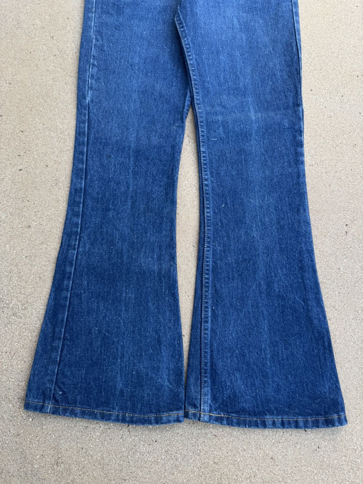 Vintage Vtg 80’s Levi’s 646 Orange Tab Bellbottom Flare Jeans 28x30 Size US 28 / EU 44 - 3 Thumbnail