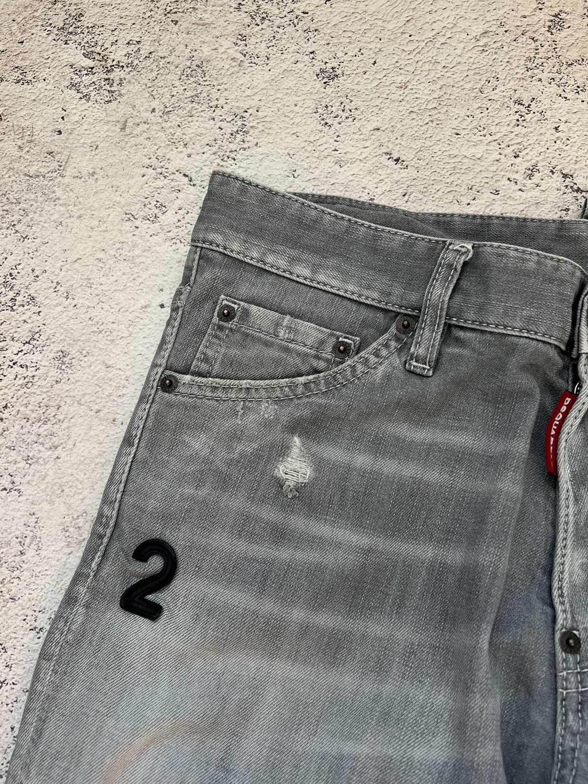 Dsquared2 Dsquared2 Jeans Skinny Distressed Style Size US 31 - 4 Thumbnail