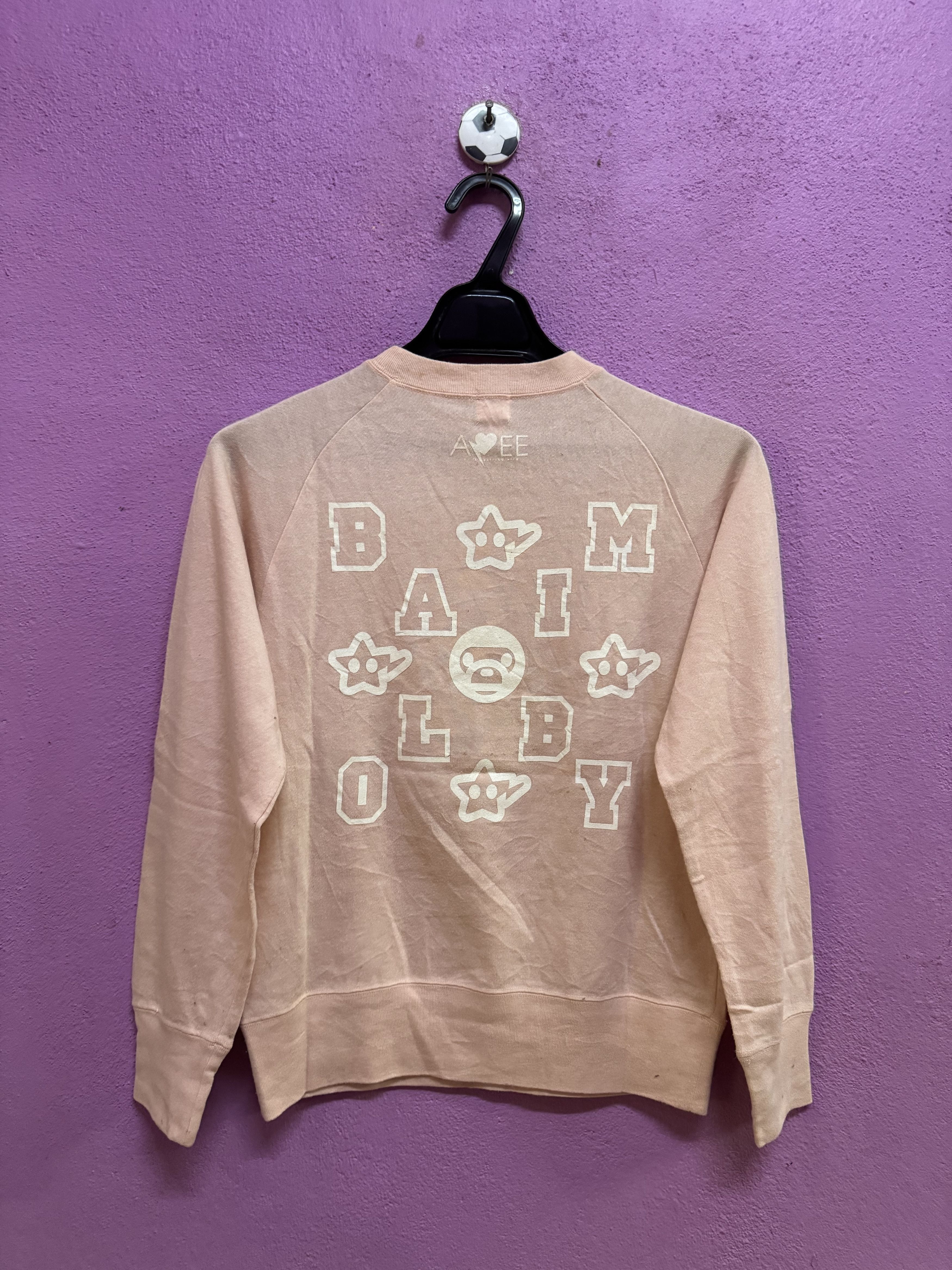 Bape Baby Milo Crewneck Size S / US 4 / IT 40 - 2 Thumbnail
