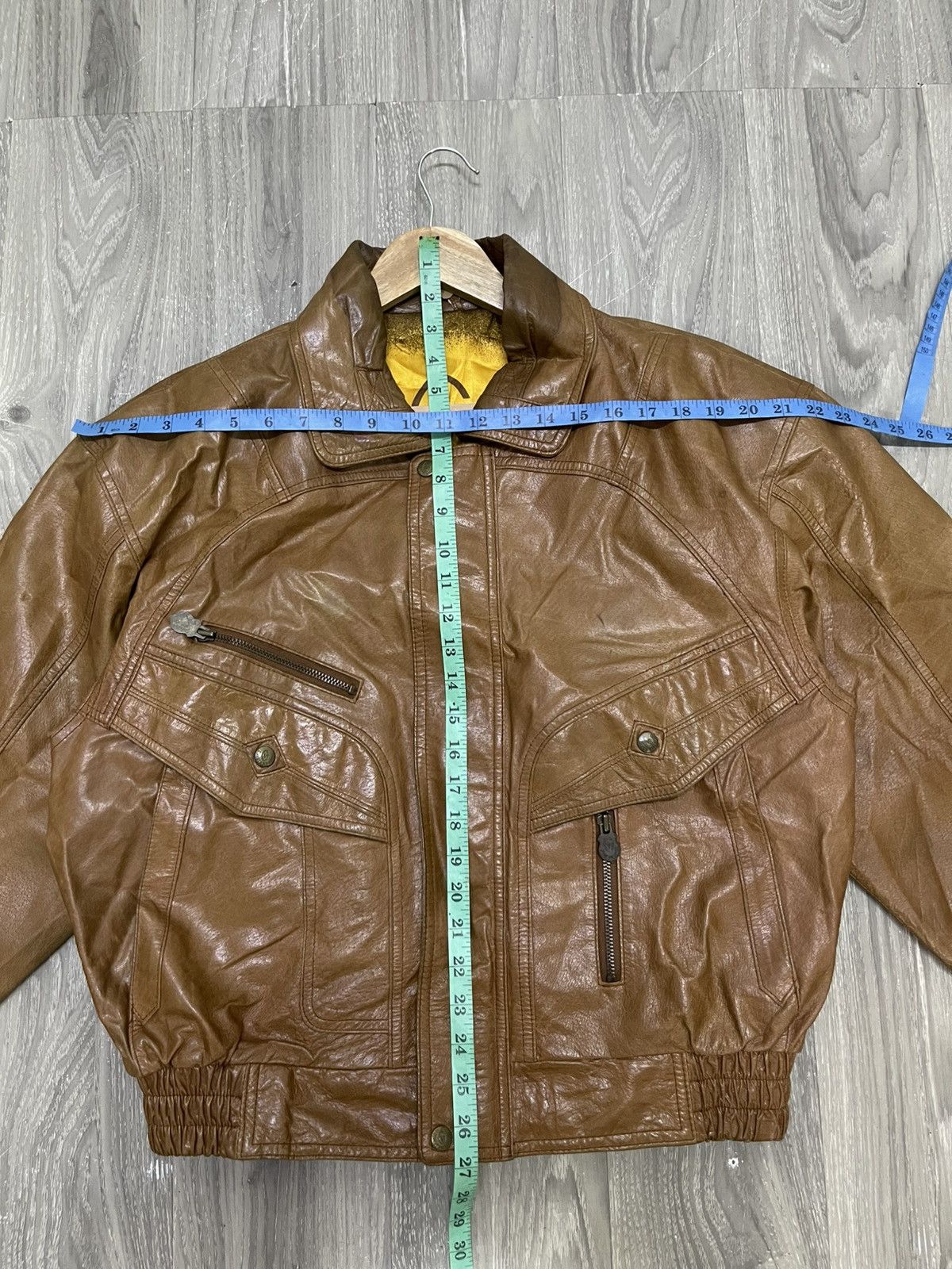 Gianni Valentino 🔥Vintage Gianni Valentino Leather Jacket Big Spellout Logo🔥 Size US M / EU 48-50 / 2 - 11 Thumbnail