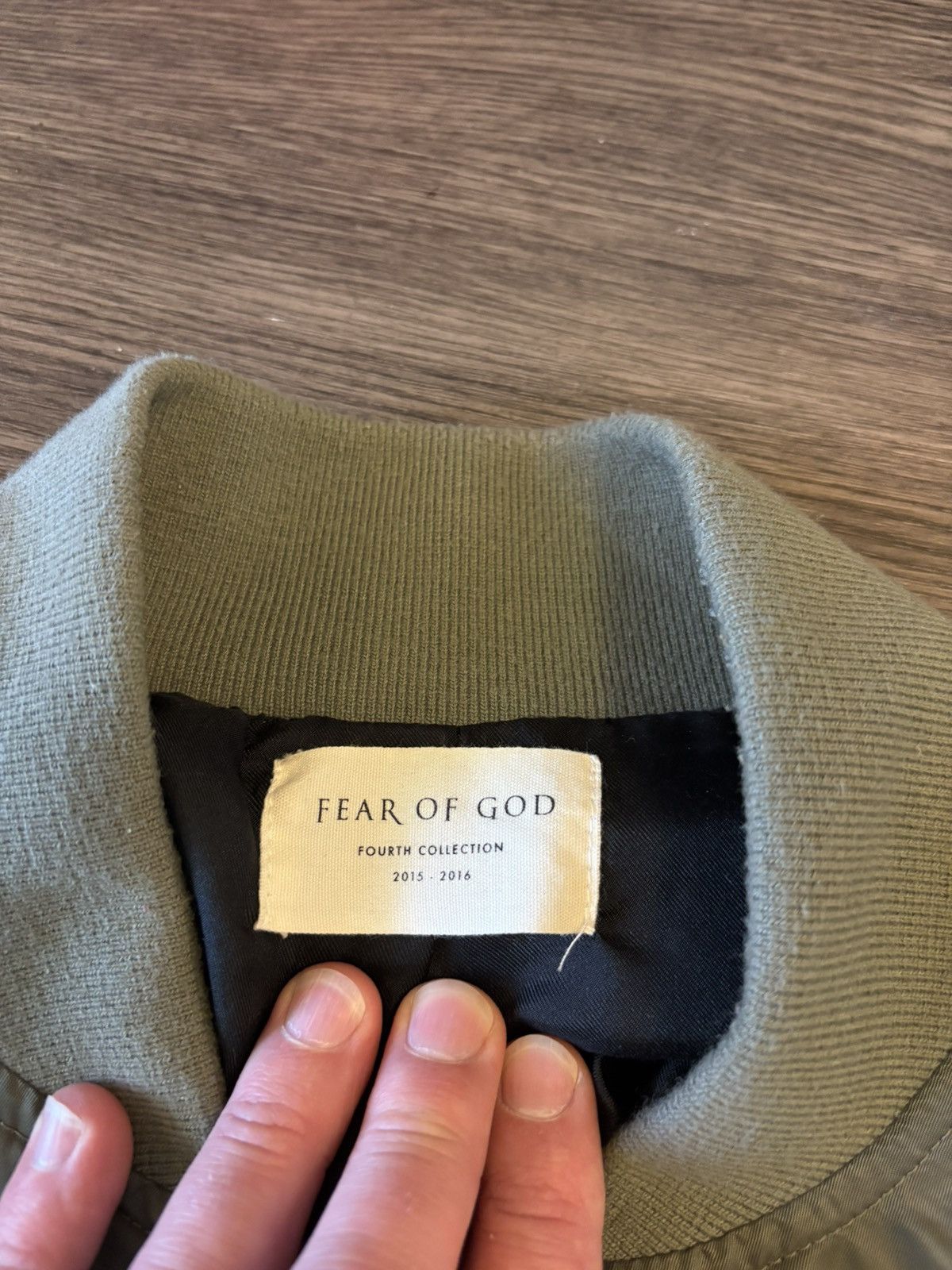 Fear of God Fear of god x Ssense 4th collection bomber jacket Size US L / EU 52-54 / 3 - 2 Thumbnail