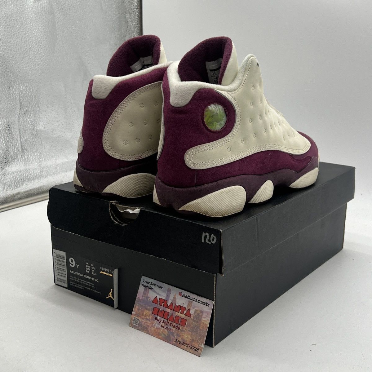 Jordan Brand Air Jordan 13 Bordeaux Size US 9 / EU 42 - 5 Thumbnail