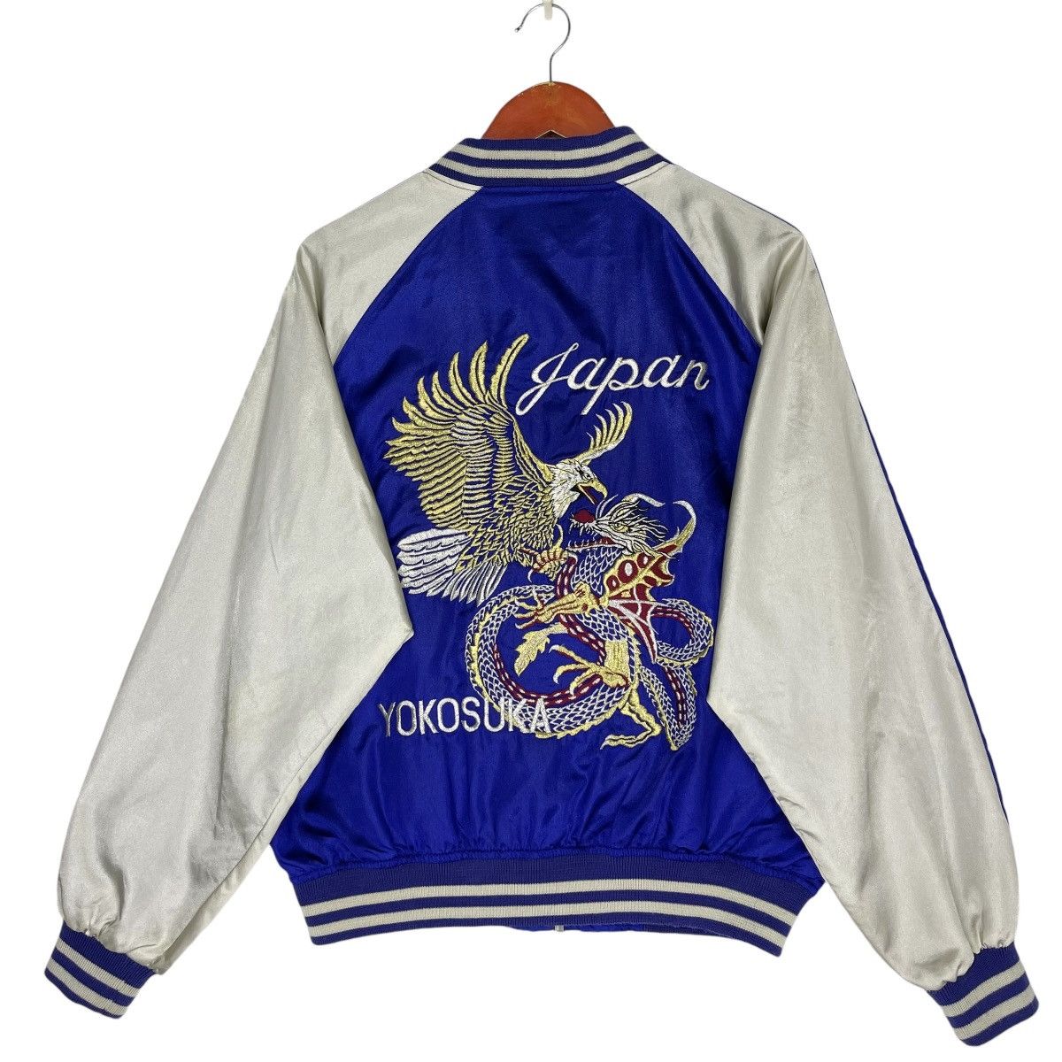 Japanese Brand Vintage Sukajan Hawk Dragon Yokosuka Jacket Size M Size US M / EU 48-50 / 2 - 1 Thumbnail