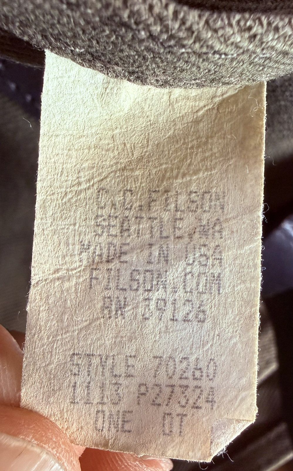 Filson Filson 260 Tote Olive Vintage Brown Tag USA Size ONE SIZE - 13 Thumbnail