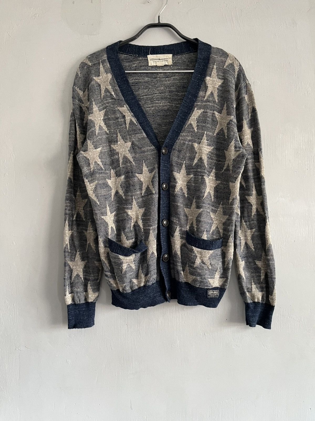 Denim & Supply Ralph Lauren Denim & Supply Ralph Lauren Star Knit Cardigan Size US S / EU 44-46 / 1 - 1 Thumbnail