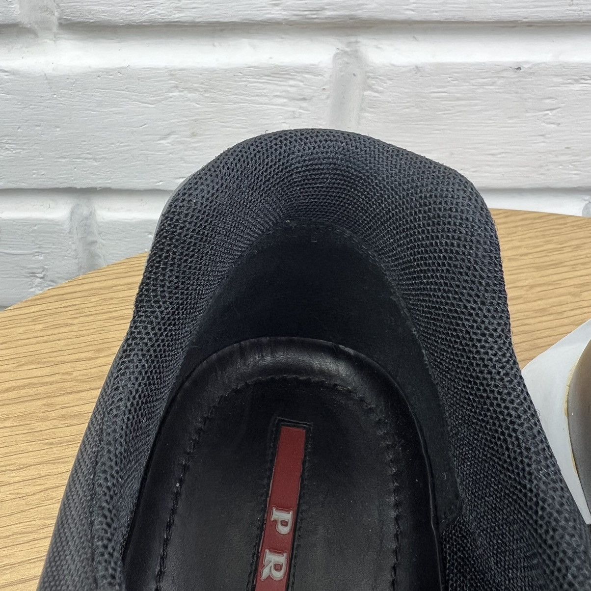Prada PRADA Sneakers Nylon Shoes Tech Plum Side Logo Black Men’s Size US 11 / EU 44 - 15 Thumbnail