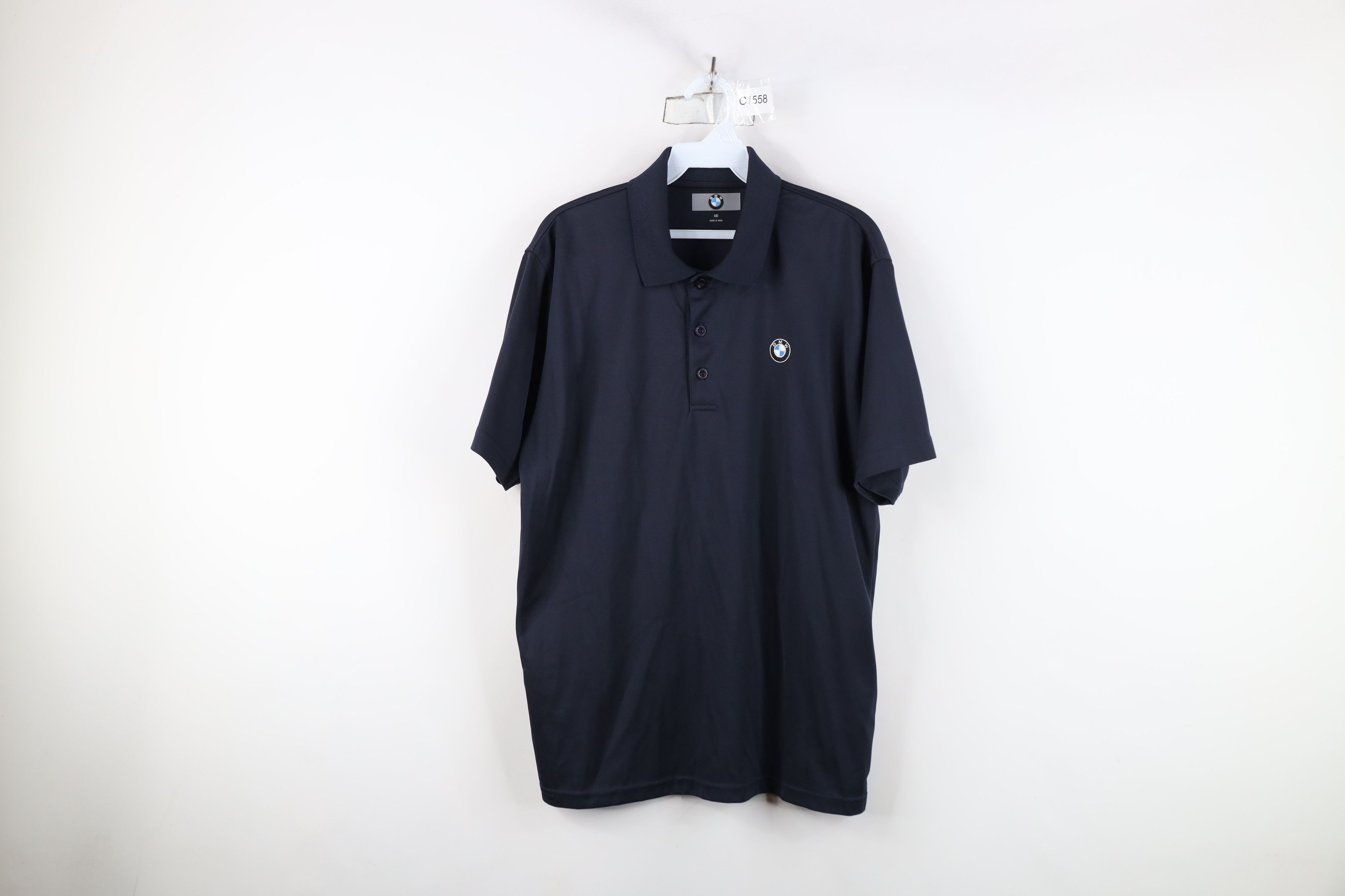 Vintage Vintage Y2K BMW Racing Classic Logo Golf Polo Shirt Blue Size US M / EU 48-50 / 2 - 1 Thumbnail