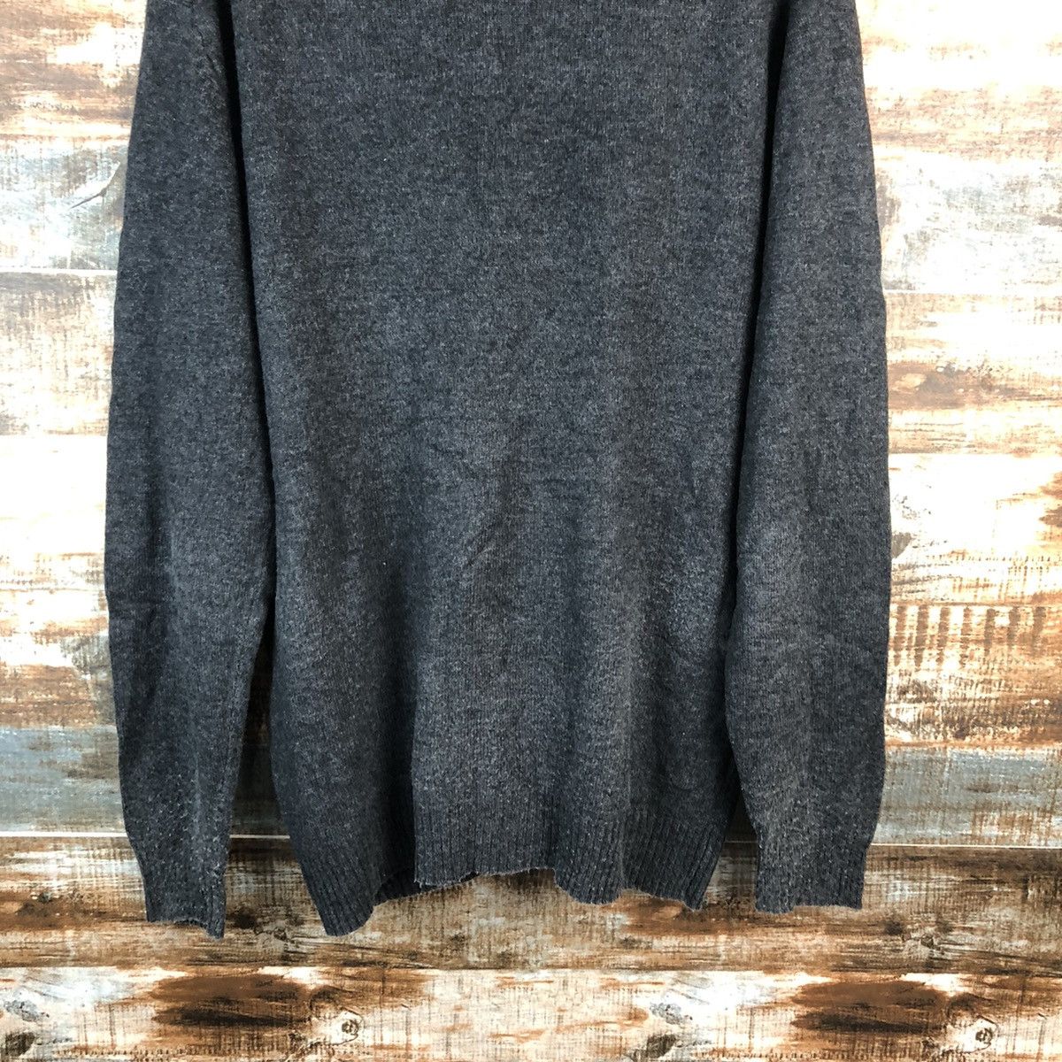 Uniqlo Uniqlo japan vintage Black Cardigan Knitwear #A2506 Size US XL / EU 56 / 4 - 14 Thumbnail