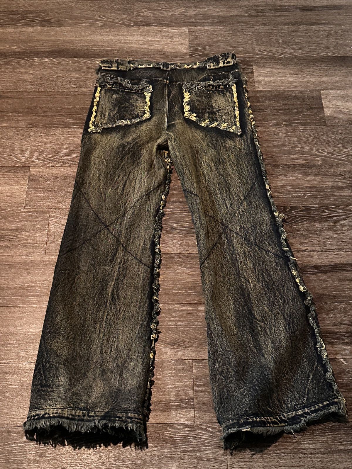 Vintage NFS Jeans Size US 34 / EU 50 - 2 Thumbnail