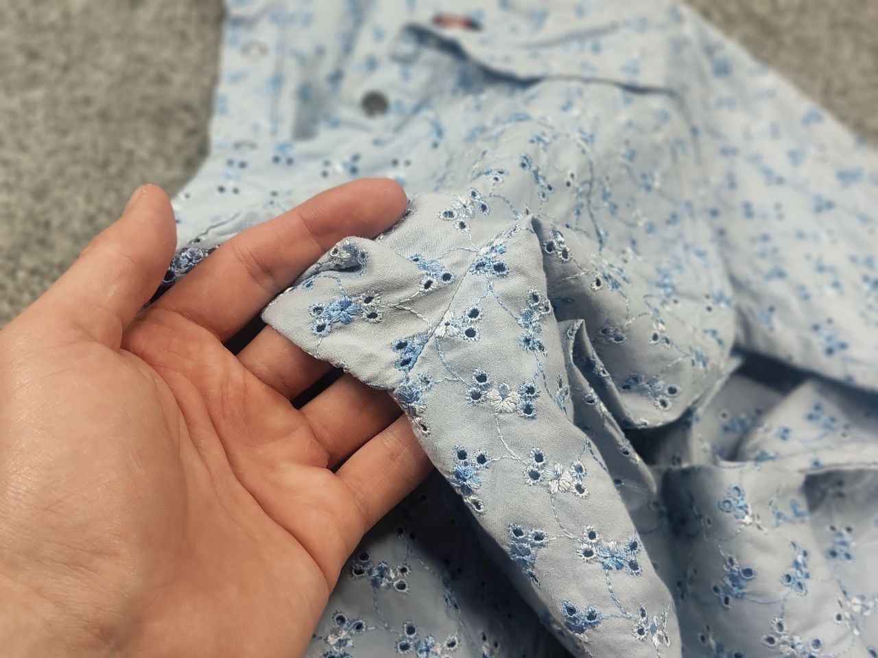 Diesel Vintage Diesel shirt Long sleeve embroidered flowers Y2k Size L / US 10 / IT 46 - 16 Thumbnail
