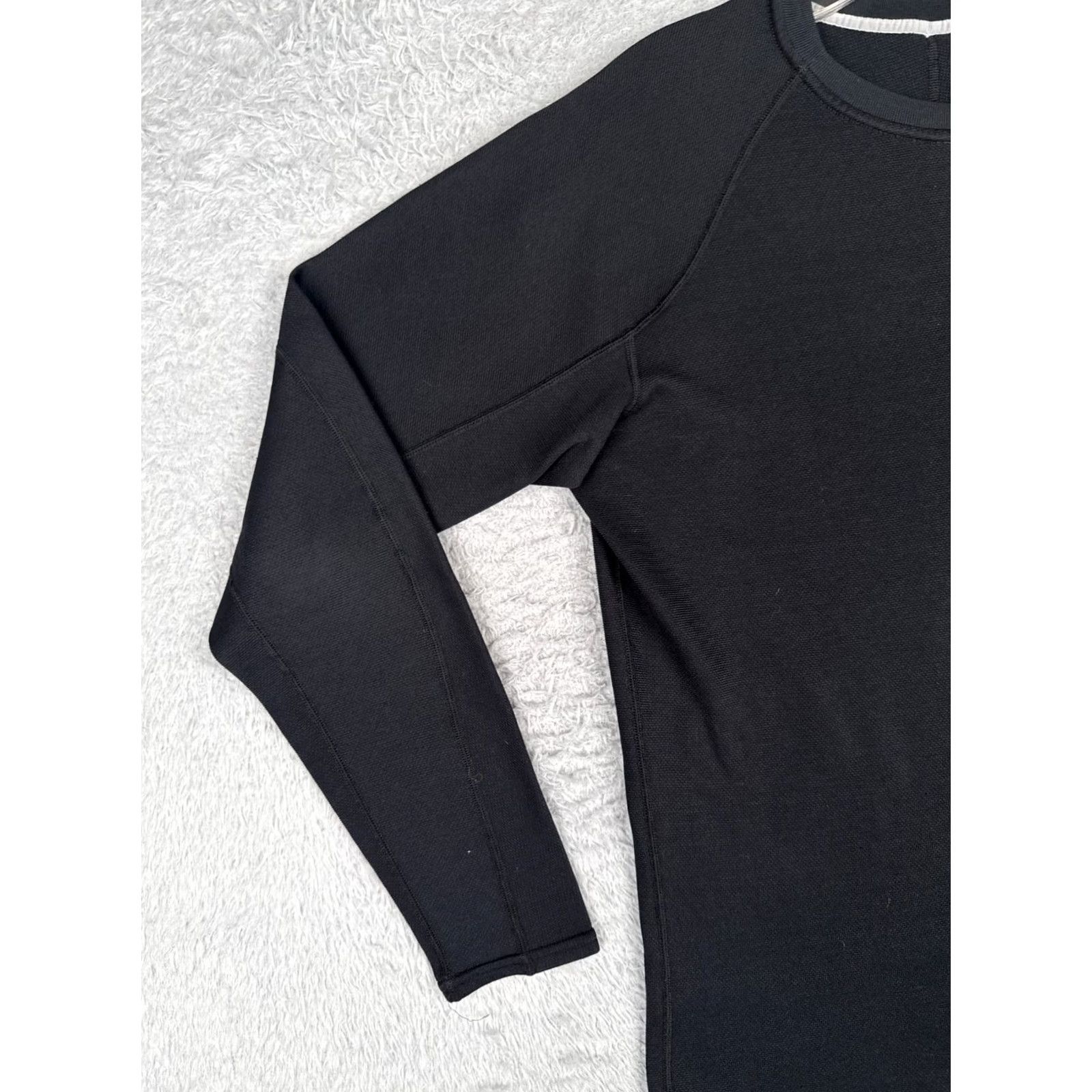 Patagonia Patagonia Shirt Men Medium Black Long Sleeve Crew Neck 100% Polyester M Black Logo All Seasons Regular Mens Size US M / EU 48-50 / 2 - 3 Thumbnail