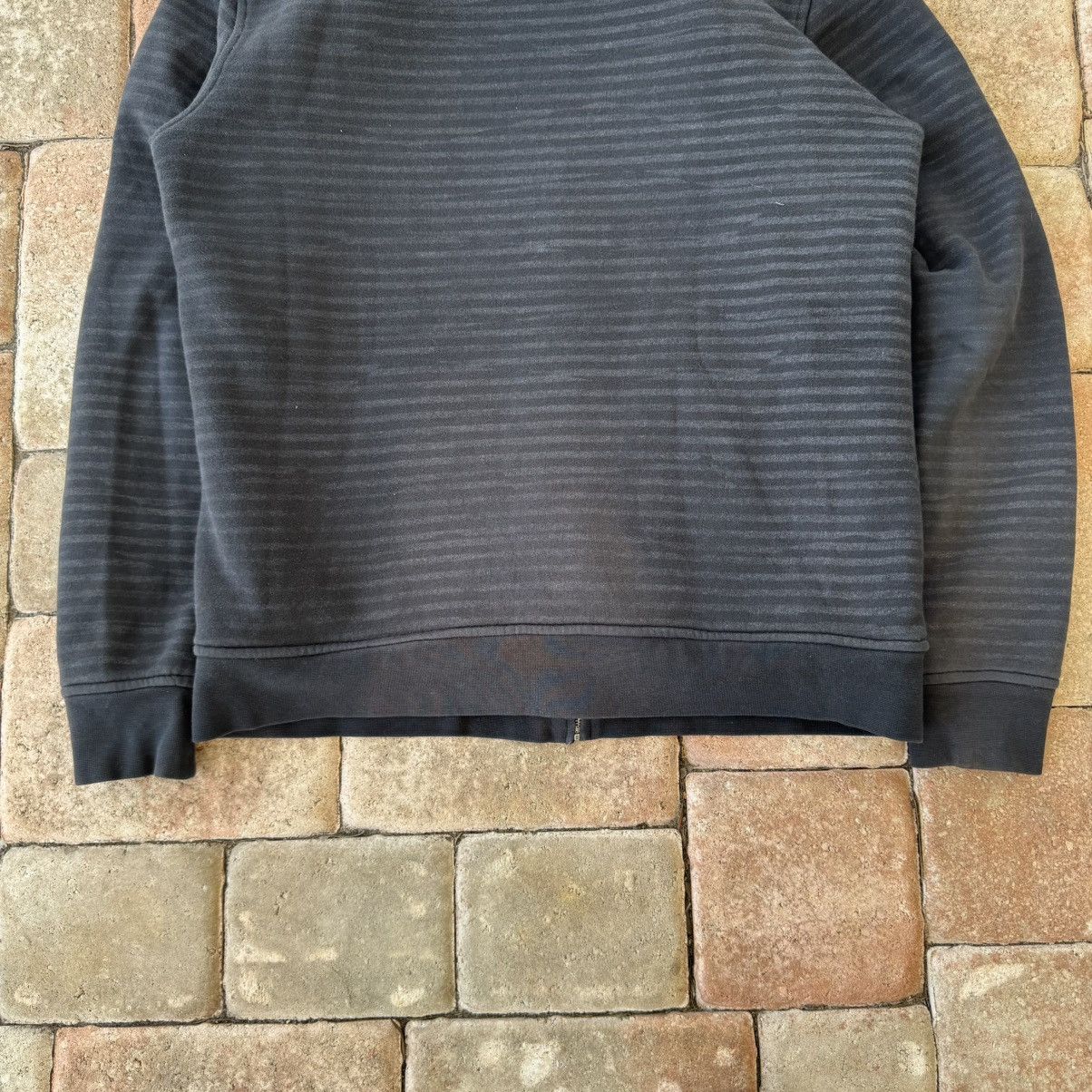 Emerica Vintage x Emerica Striped Fur Lined Zip Hoodie 2000s Size US M / EU 48-50 / 2 - 8 Thumbnail