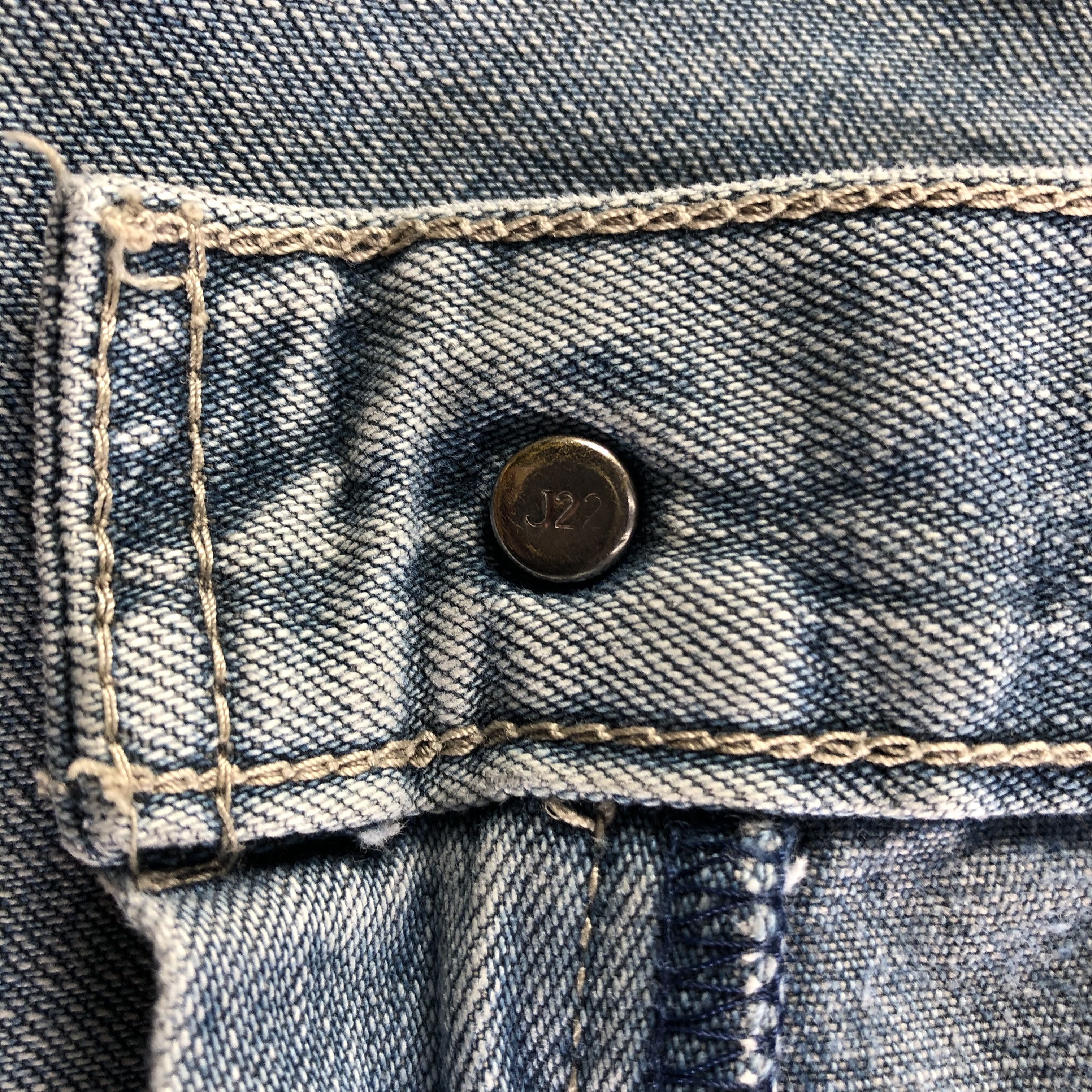 Levi's Vintage 90s Levis Jeans Medium Wash Denim KJ2229 Size US 33 - 9 Thumbnail