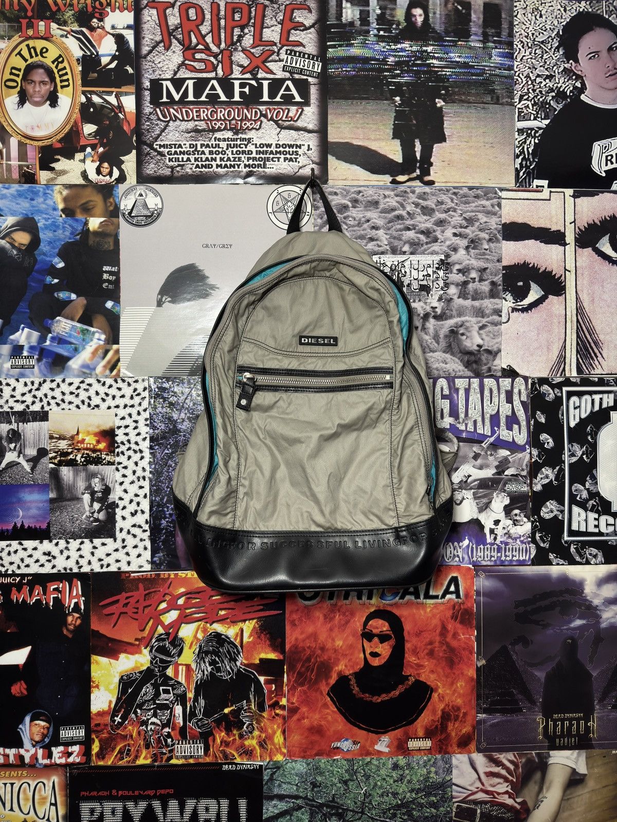 Diesel Vintage Diesel Backpack Size ONE SIZE - 1 Thumbnail