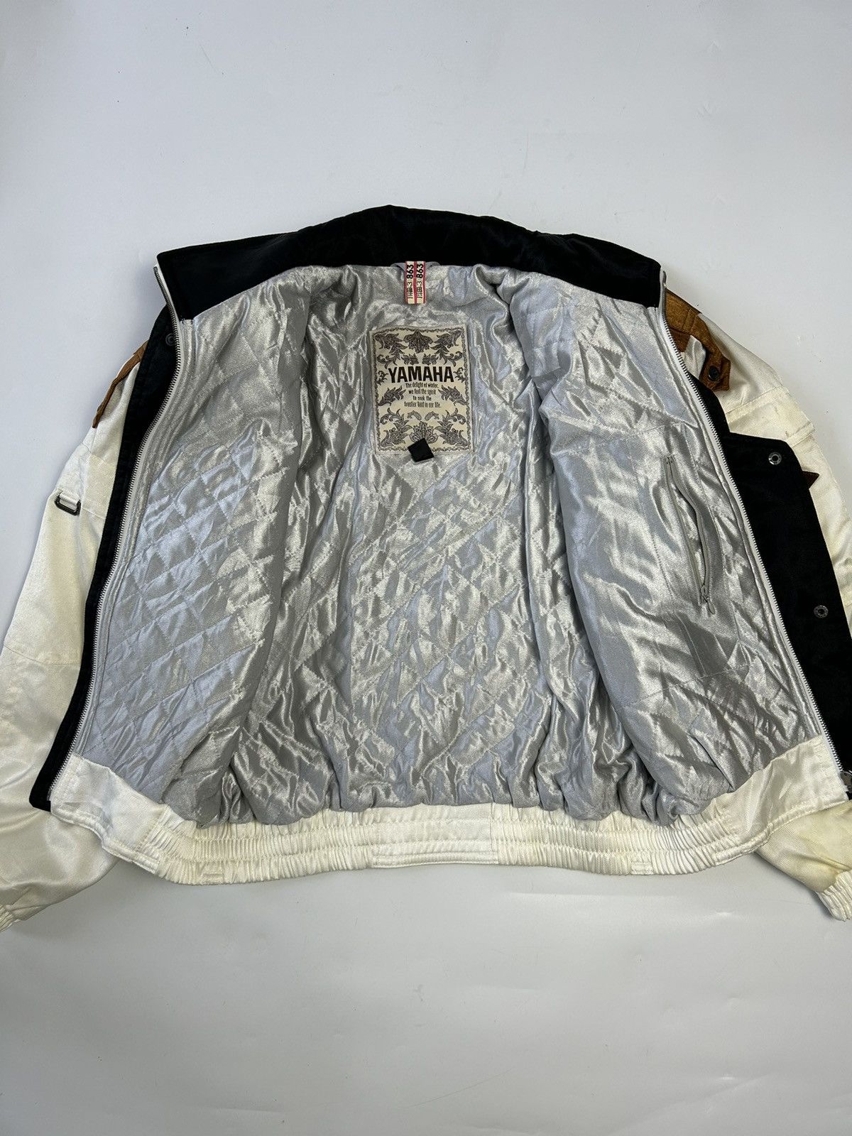 Vintage × Yamaha VINTAGE 90s YAMAHA SKI BOMBER JACKET Size US L / EU 52-54 / 3 - 4 Thumbnail