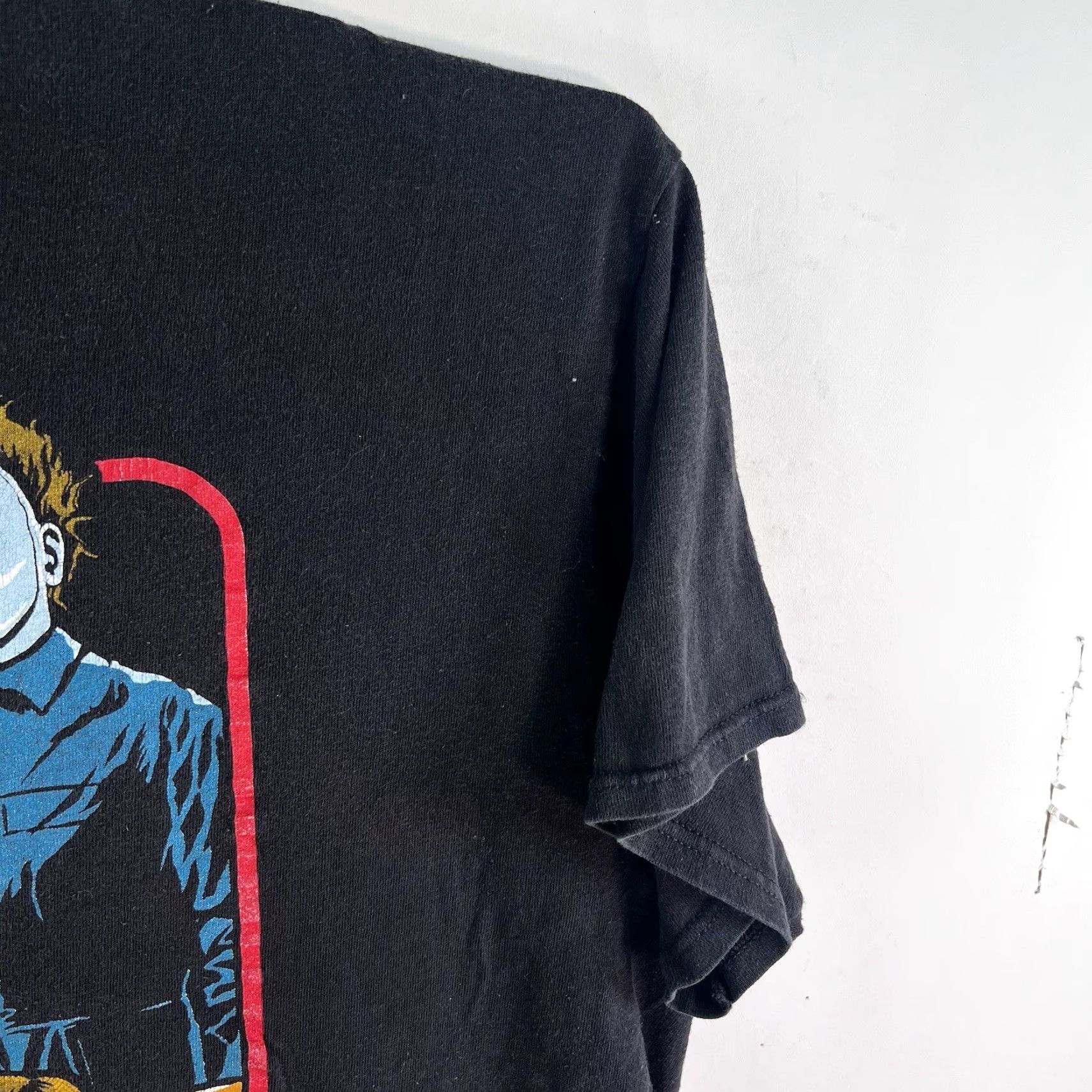 Vintage Halloween Michael Myers Shirt XL Black A Sitter’s Guide Safety Size US XL / EU 56 / 4 - 4 Thumbnail