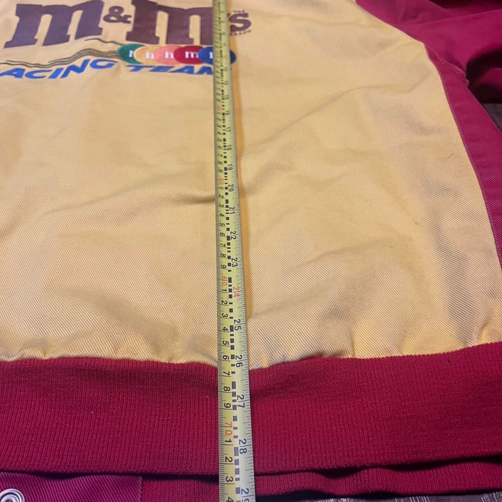 NASCAR Vintage Jeff Hamilton M&M Ernie Irvan Nascar Racing Jacket Size US XXL / EU 58 / 5 - 7 Thumbnail
