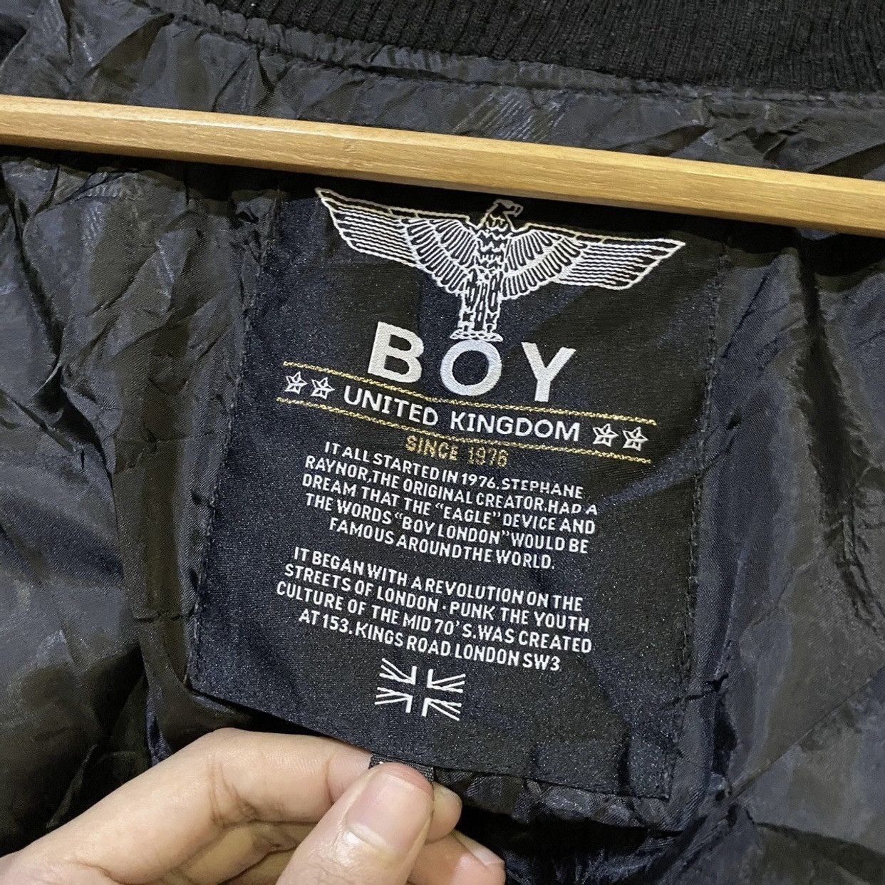Boy London RARE STREETWEAR‼️Boy London Gold Wings Bomber Jackets Size US M / EU 48-50 / 2 - 10 Thumbnail