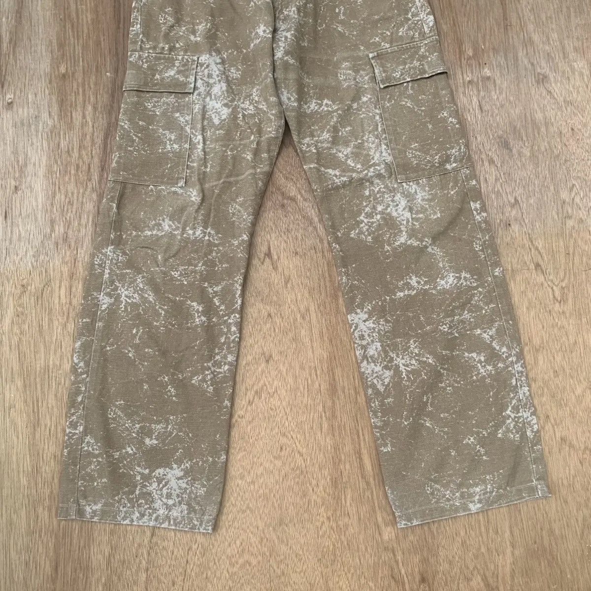 In The Attic 💥 STEALS💥 IN THE ATTIC TROUSERS ACID WASH CARGO RARE PANTS Size US 31 - 5 Thumbnail