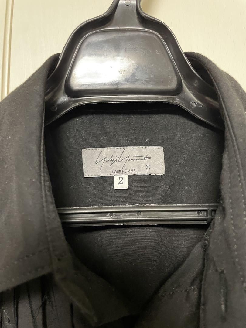 Yohji Yamamoto POUR HOMME 24aw BROAD CHAIN STITCH BLOUSE WITH CLOTH Size US M / EU 48-50 / 2 - 3 Thumbnail