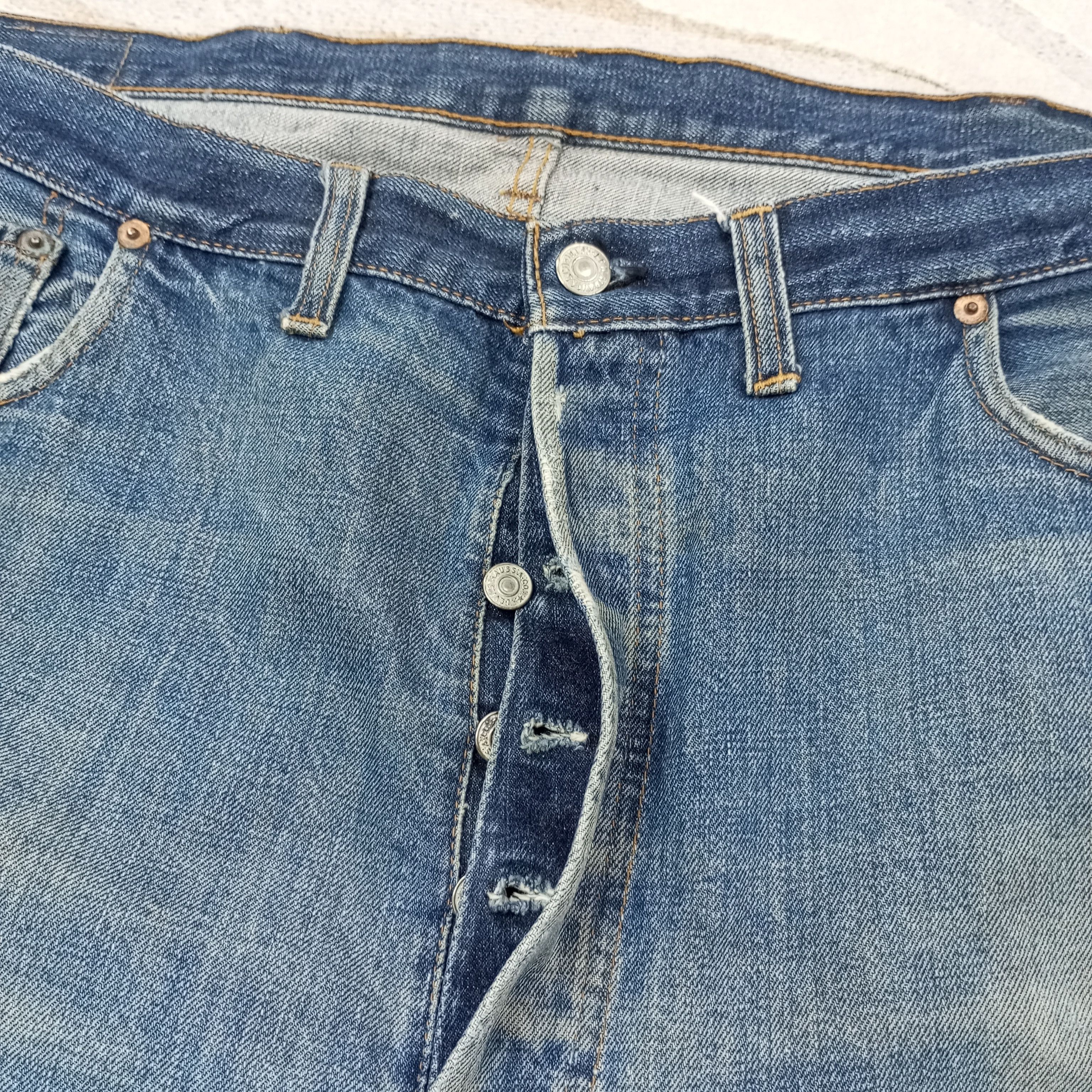 Levi's Levis Big E Short Jeans c235n31 Size 40" / US 18 - 11 Thumbnail