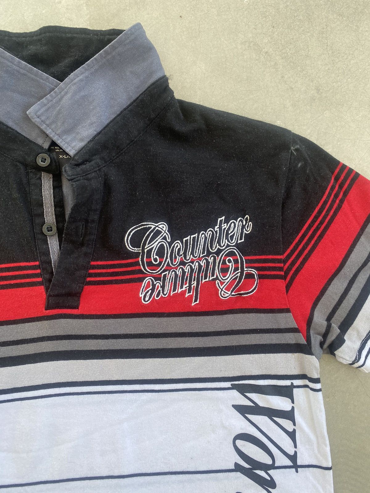 JNCO × Vintage COUNTER COUTURE POLO JNCO STYLE TEE Size US XL / EU 56 / 4 - 3 Thumbnail