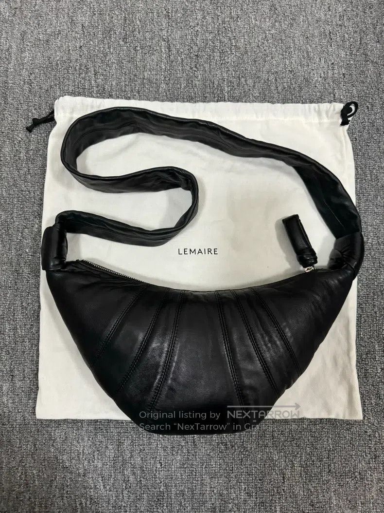 Lemaire LEMAIRE Small Black Horn Bag Size ONE SIZE - 1 Thumbnail