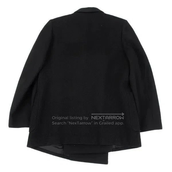 Comme des Garcons Comme Des Garcons Medium size Black vintage striped asymmet Size S / US 4 / IT 40 - 3 Thumbnail