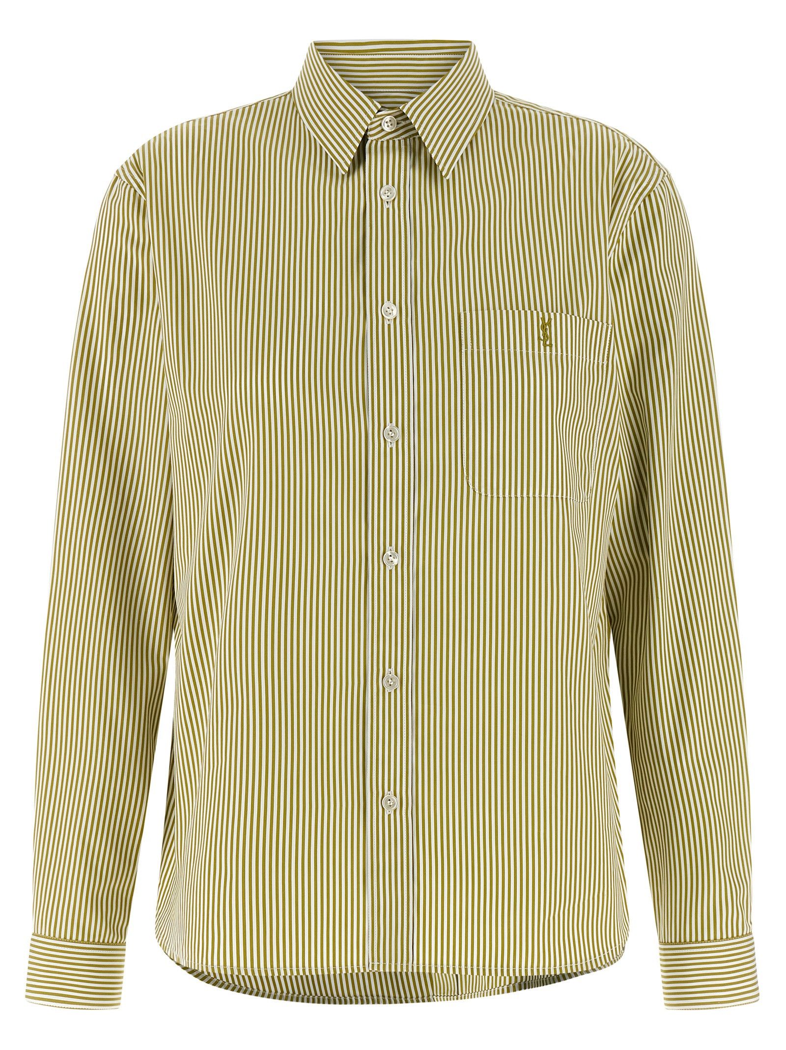 Saint Laurent Paris 'Cassandre' shirt Size M / US 6-8 / IT 42-44 - 1 Thumbnail