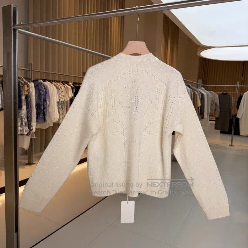 Hermes Hermes Spring/Summer 2026, Cream White Logo Silver Buckle Size XXS / US 00 / IT 34 - 3 Thumbnail