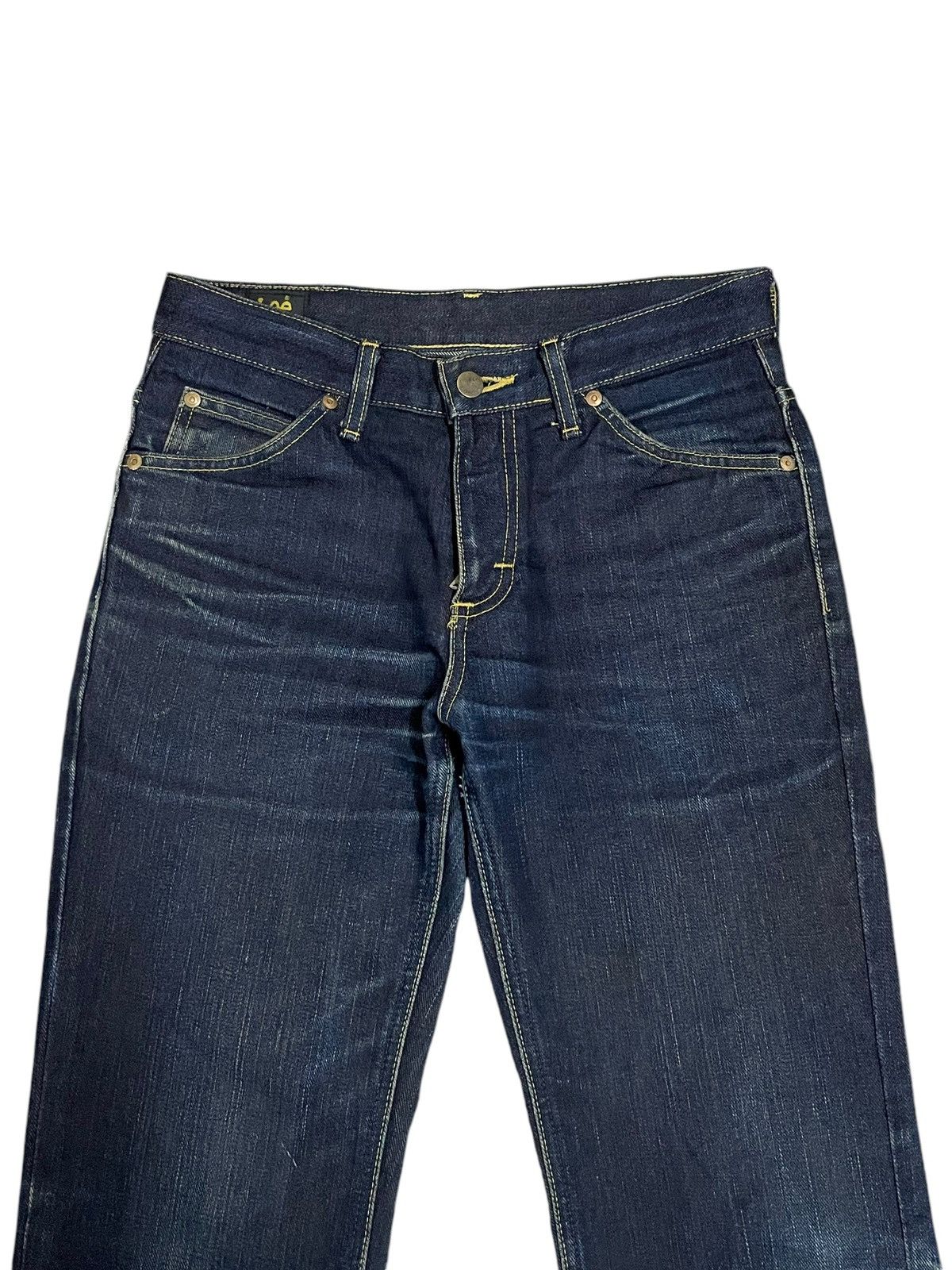 Lee Vintage Y2K Lee Riders Indigo Wash Frayed Flare Jeans Size US 29 - 3 Thumbnail