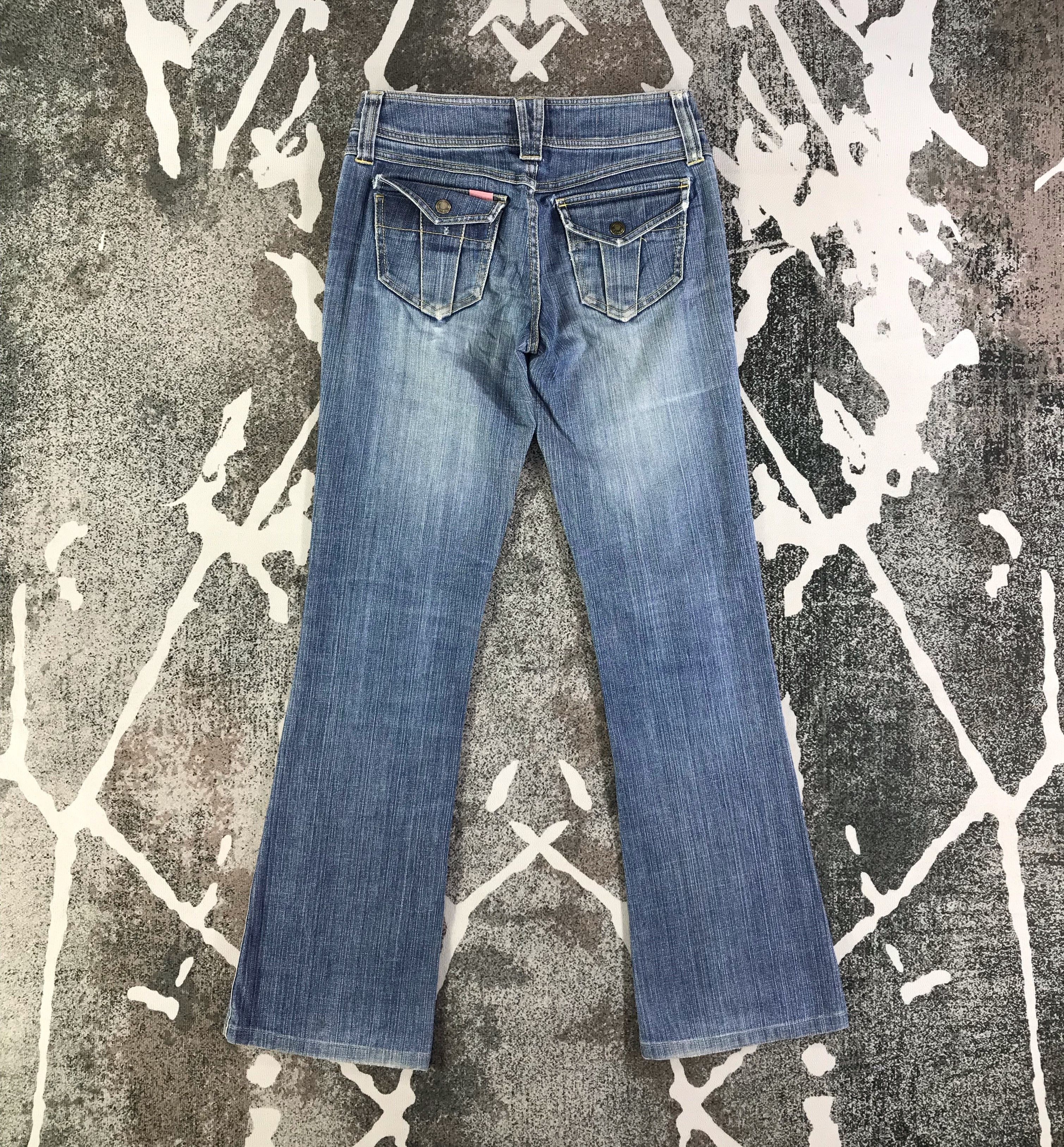 Japanese Brand Vintage Japanese Brand Bush Pants Flared Jeans KJ2006 Size 27" / US 4 / IT 40 - 2 Thumbnail
