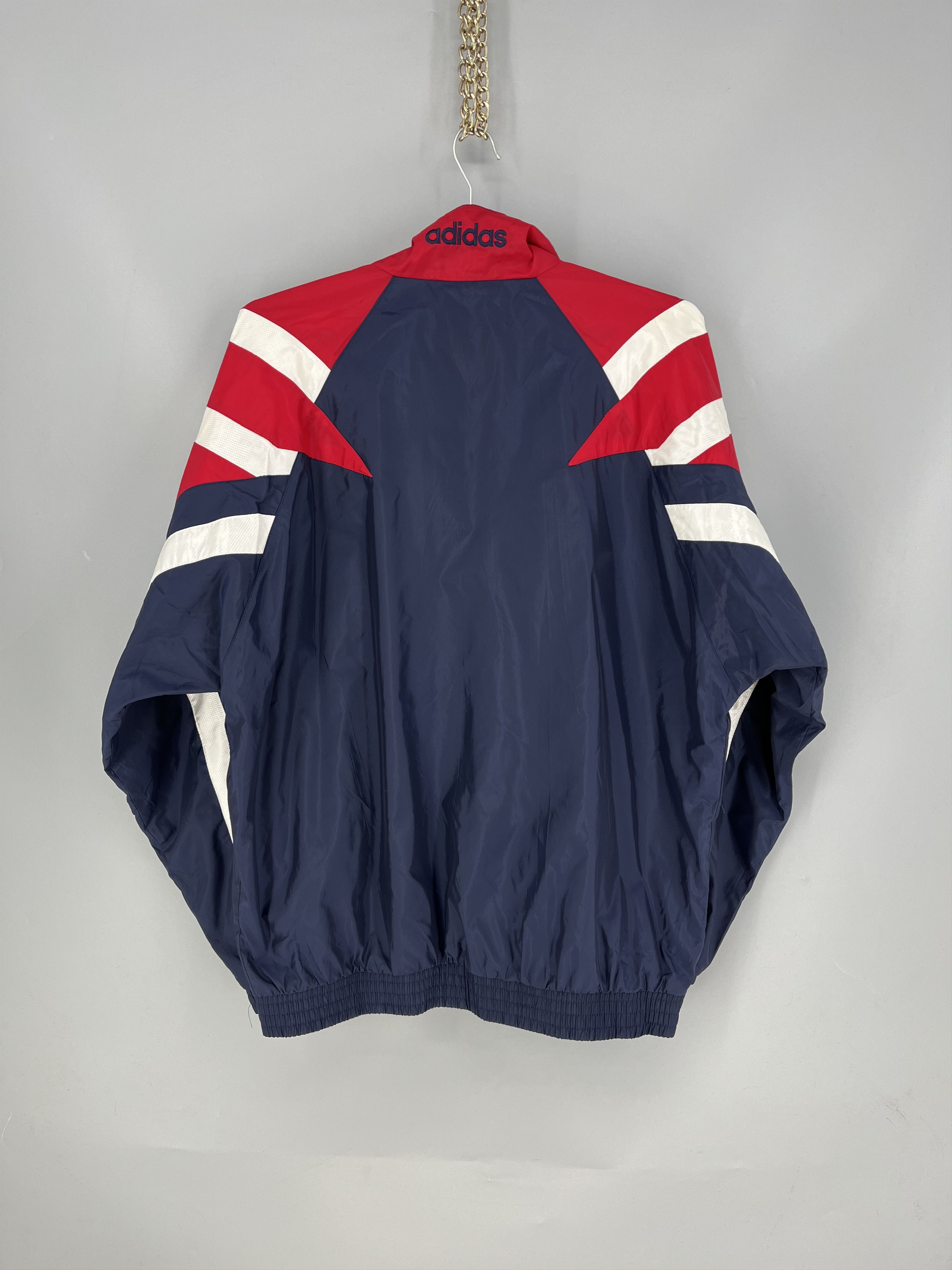 Vintage 90’s adidas RETRO Y2K BIG logo TRACK JACKET Size US M / EU 48-50 / 2 - 14 Thumbnail