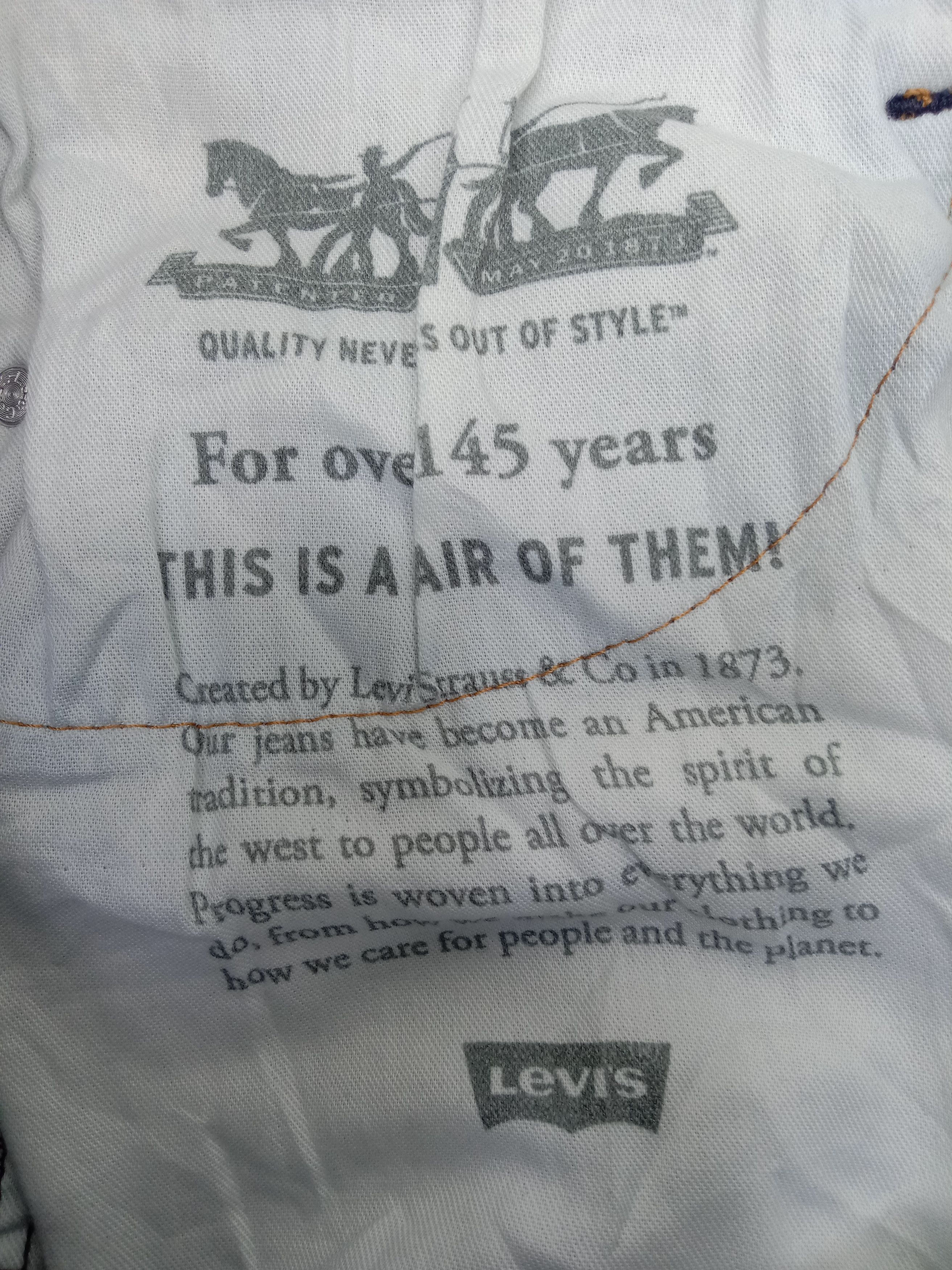 Levi's Vintage Levi's 513 Light Wash Jeans Size US 32 / EU 48 - 11 Thumbnail