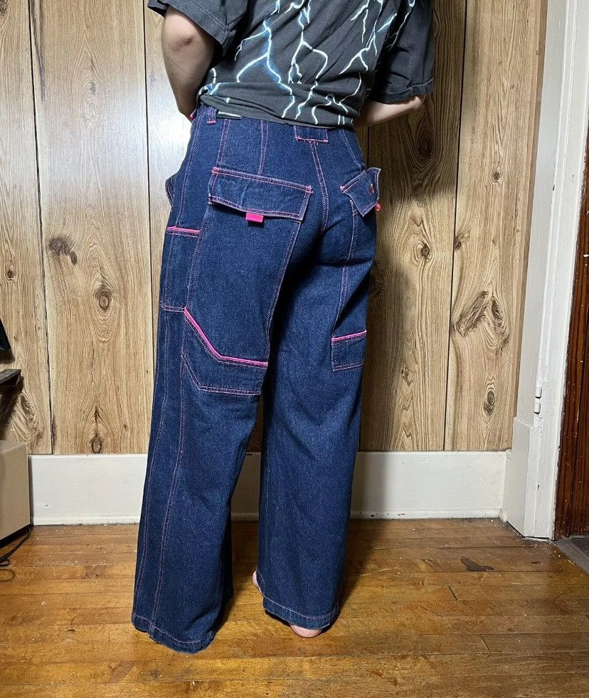 JNCO 90s Kikwear industry wide leg baggy jeans Size 27" / US 4 / IT 40 - 1 Thumbnail