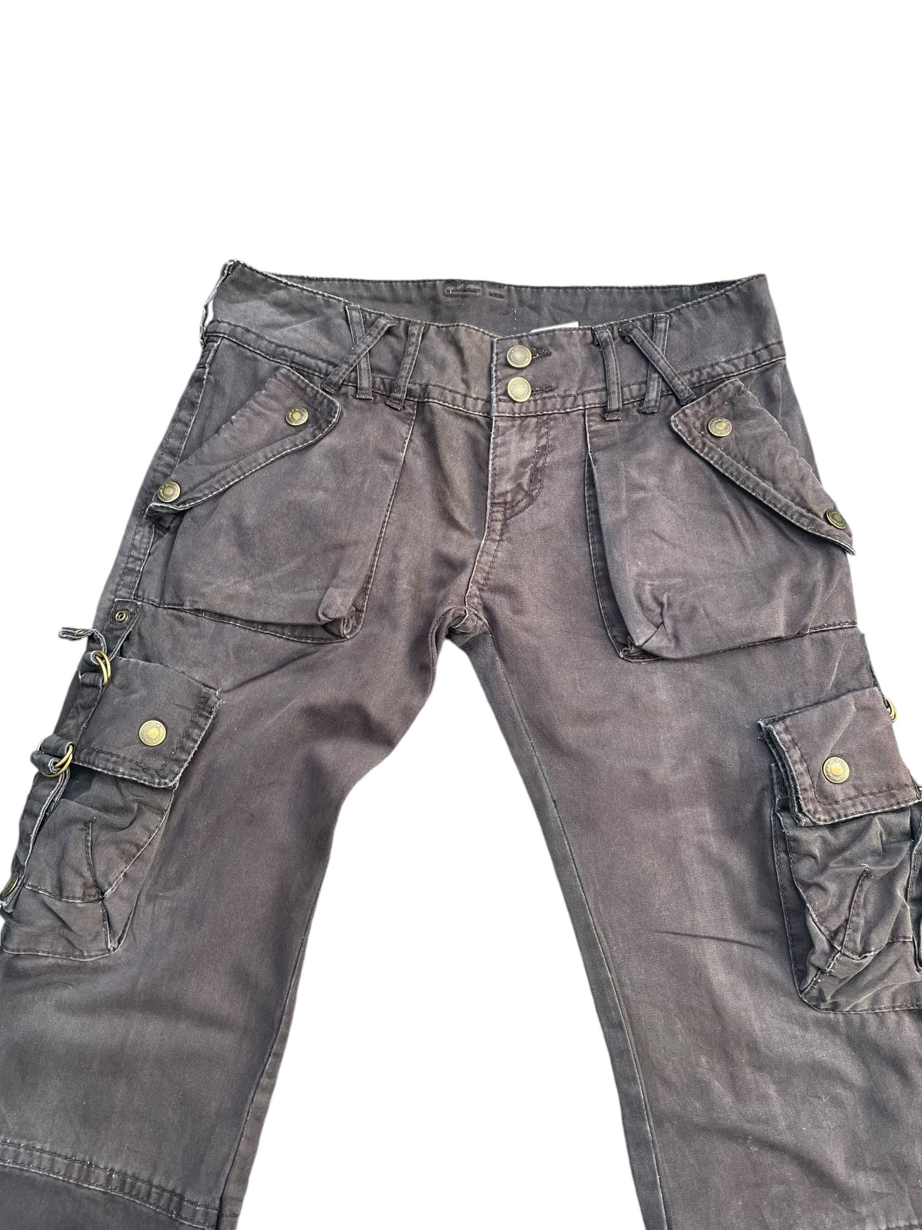 Japanese Brand Japanese Brand Flare Cargo Pant Size 30" / US 8 / IT 44 - 2 Thumbnail