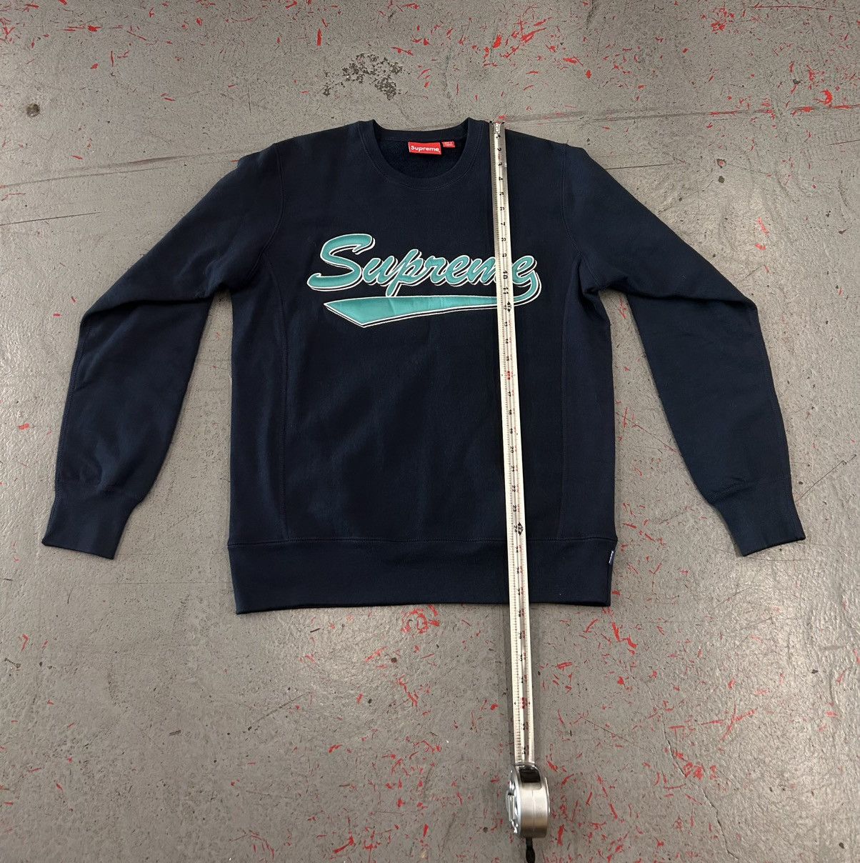 Supreme Supreme Brush Script Crewneck 2016 Size US M / EU 48-50 / 2 - 9 Thumbnail