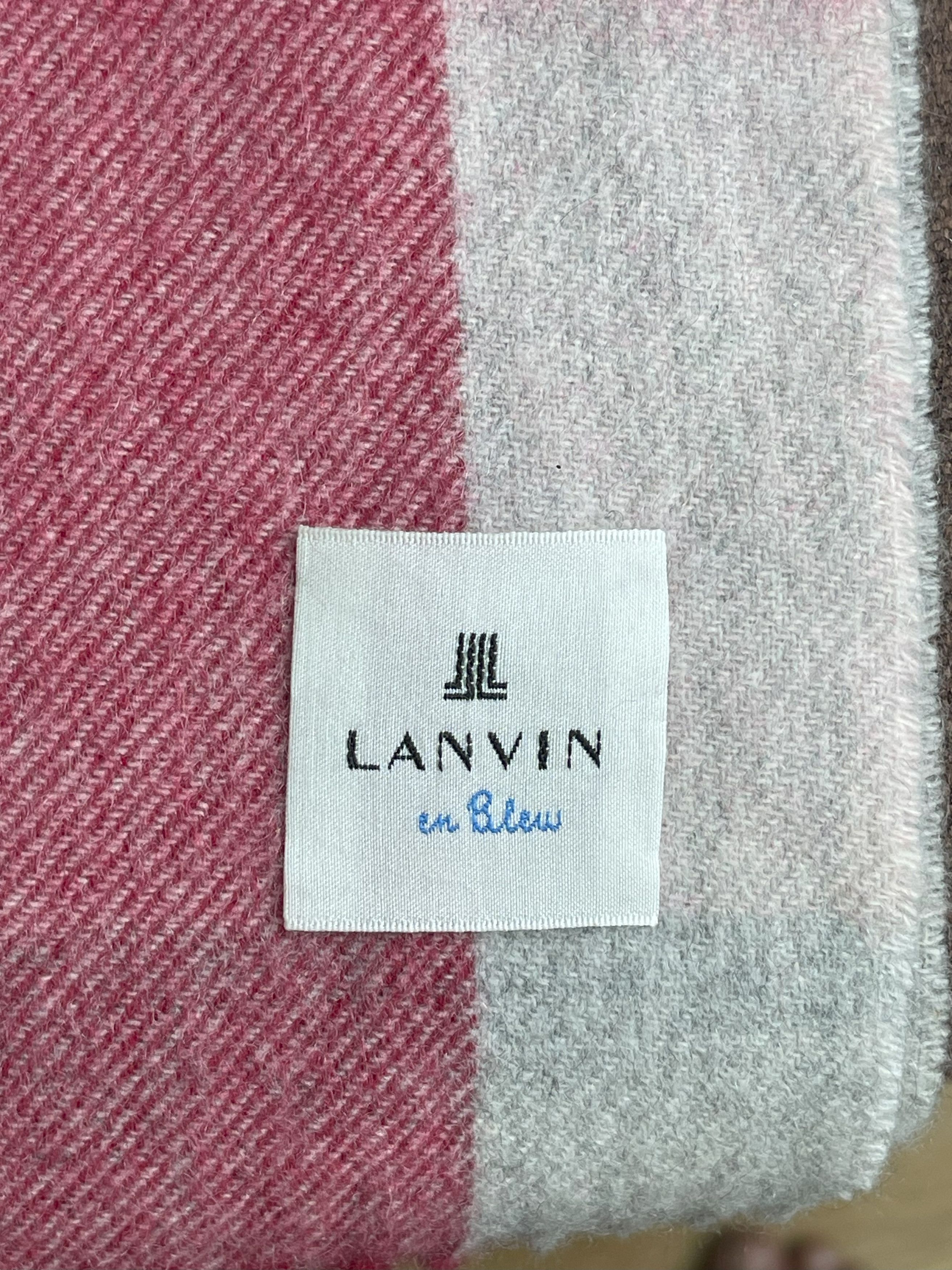 Lanvin Vintage Lanvin Scarf / Muffler - 6072 Size ONE SIZE - 8 Thumbnail