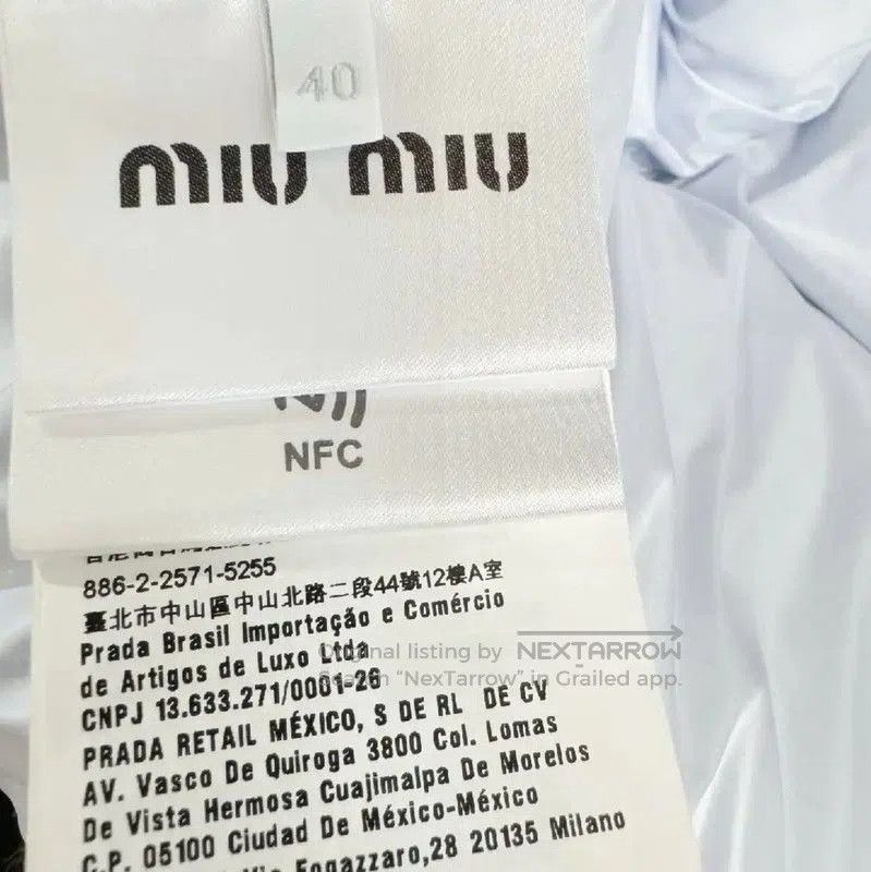 Miu Miu Miu Miu Light Blue Women's Puffer Vest . Size XL / US 12-14 / IT 48-50 - 6 Thumbnail
