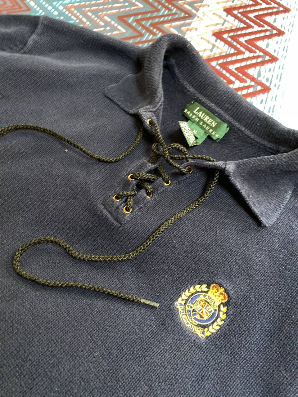 Polo Ralph Lauren Vintage Polo Ralph Lauren Navajo Knit Cardigan Size US XL / EU 56 / 4 - 15 Thumbnail