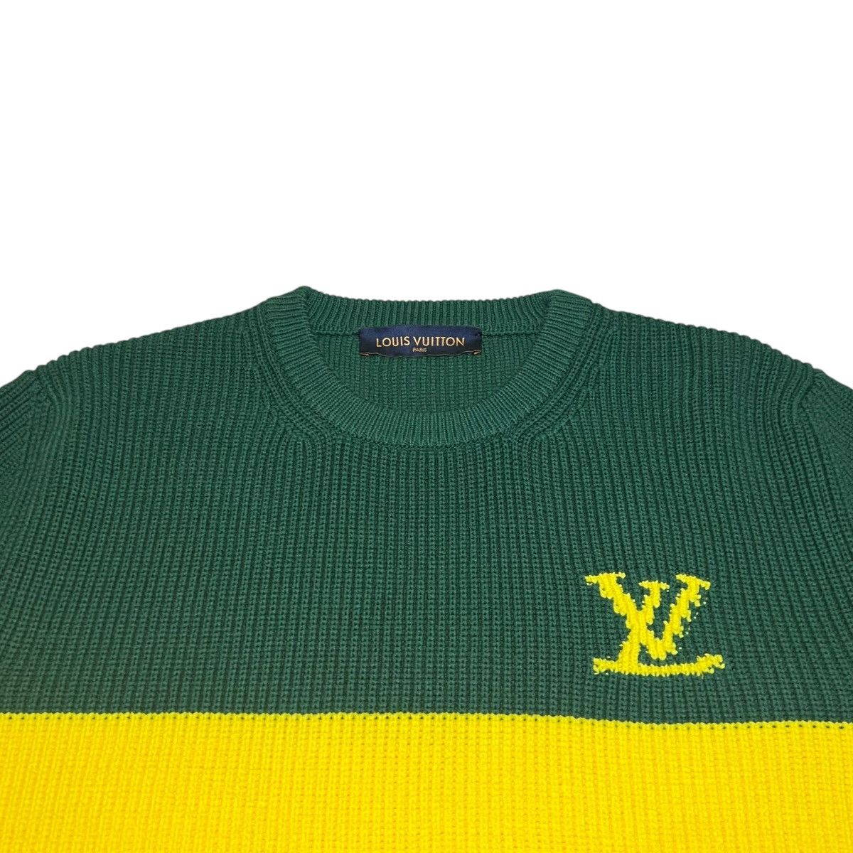 Louis Vuitton LOUIS VUITTON 21SS Virgil Abloh Rastafari Jamaican Sweater Size US L / EU 52-54 / 3 - 5 Thumbnail